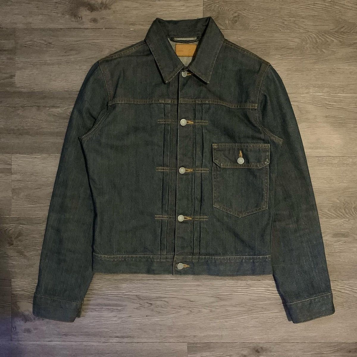 Edwin MARGARET HOWELL X EDWIN TYPE 1 TRUCKER JACKET | Grailed