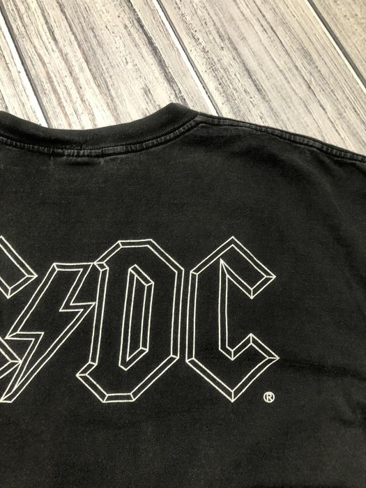 Vintage Vintage AC DC About To Rock T-Shirt Big logo Rock Band | Grailed