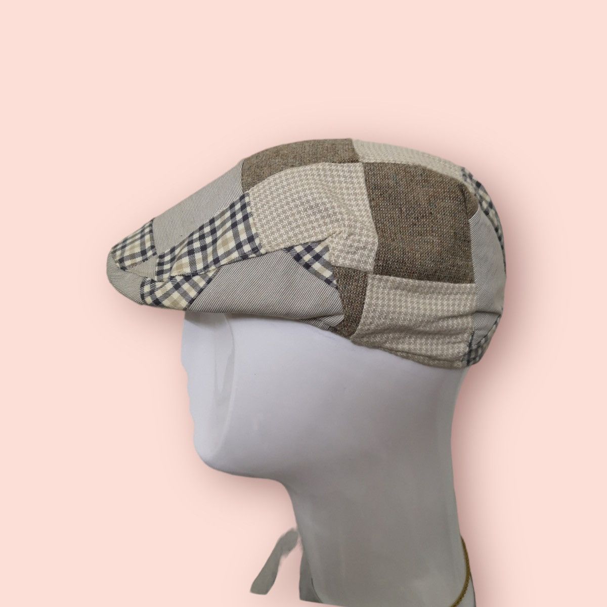 Japanese Brand × Kapital × Tokio Kumagai VINTAGE RARE DESIGN TOKIO HAT PATCHWORK BARETTA /FLAT HAT Size ONE SIZE - 3 Thumbnail