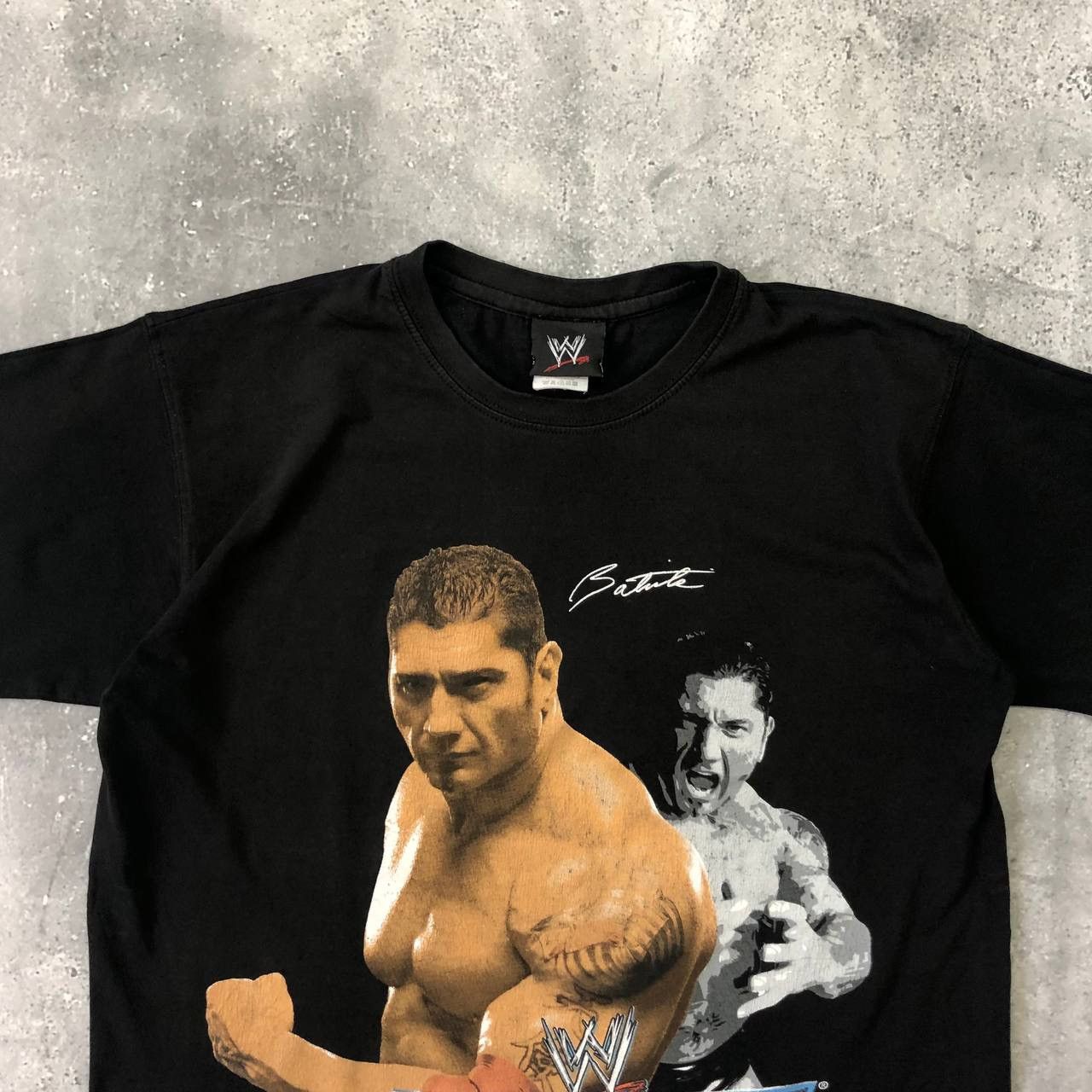 WWE Vintage 2008 WWE Smack Down Batista T Shirt Black Size S Size US S / EU 44-46 / 1 - 2 Thumbnail