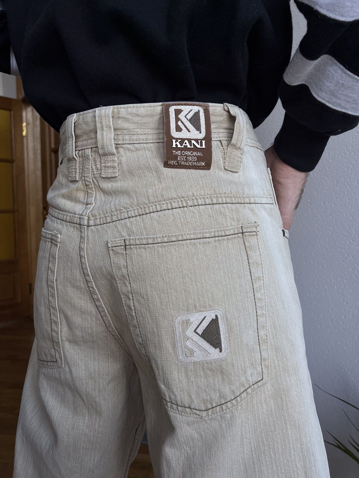 Jeans Karl Kani Vintage Années 90 - Taille 34/34, Style Hip-hop Rare