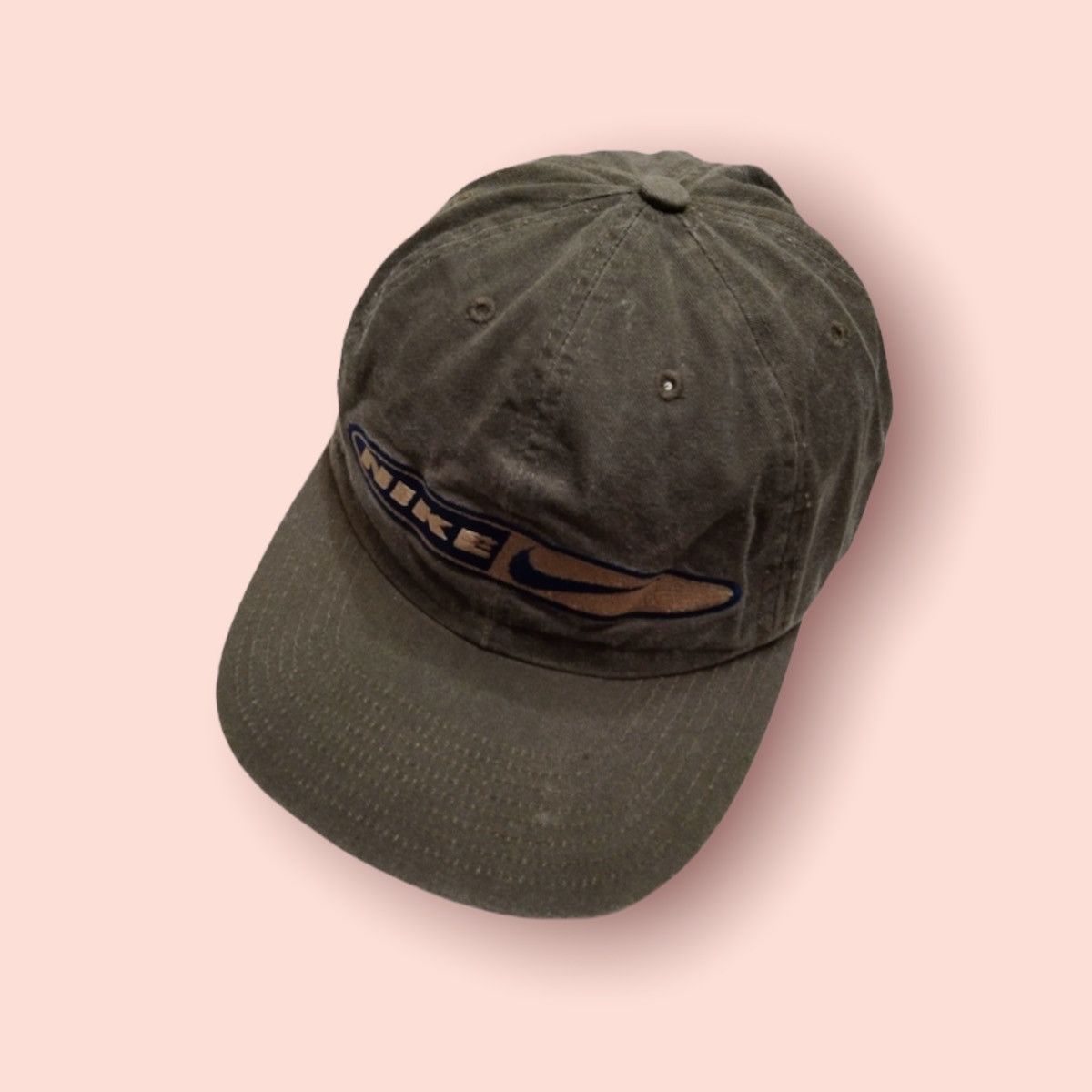 Nike VINTAGE NIKE EMBROIDERED SWOOSH STRAPBACK Size ONE SIZE - 8 Thumbnail