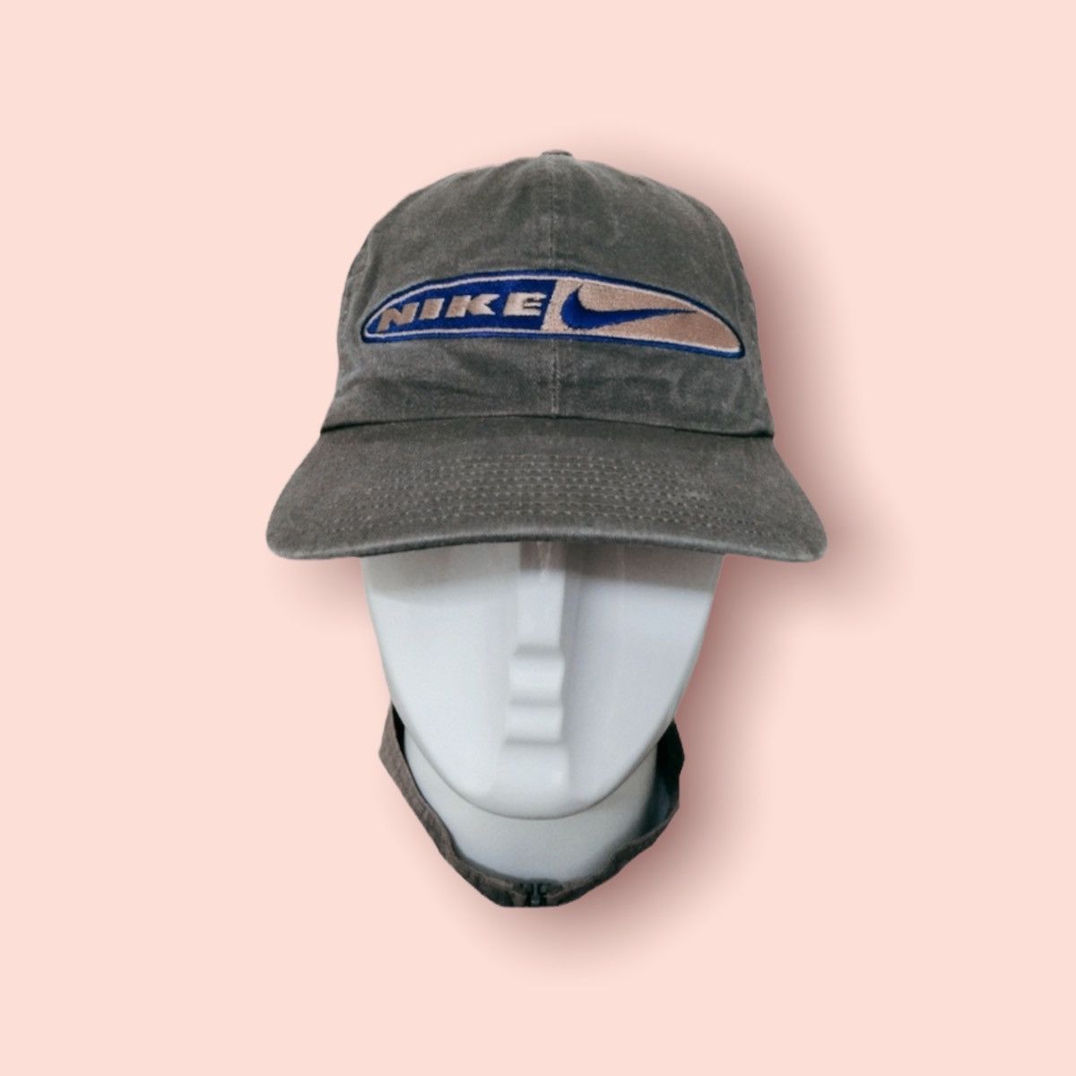 Nike VINTAGE NIKE EMBROIDERED SWOOSH STRAPBACK Size ONE SIZE - 2 Thumbnail