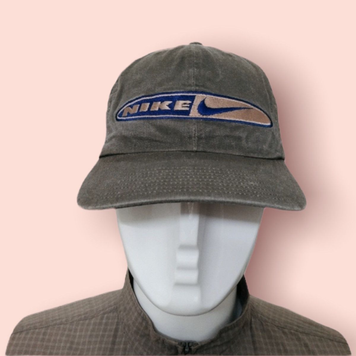 Nike VINTAGE NIKE EMBROIDERED SWOOSH STRAPBACK Size ONE SIZE - 5 Thumbnail