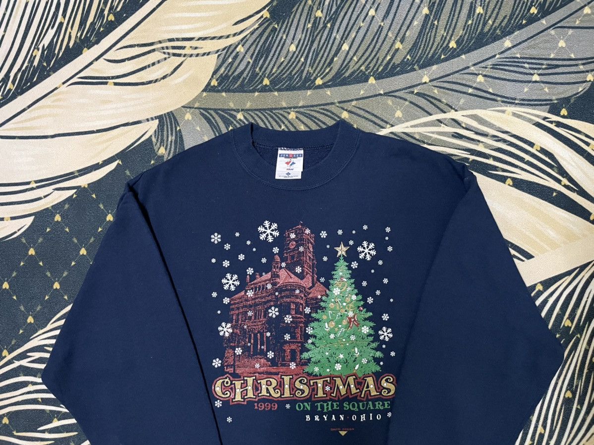 Jerzees × Other × Vintage Vintage Chrismas 1999 Bryan Ohio Size US L / EU 52-54 / 3 - 3 Thumbnail