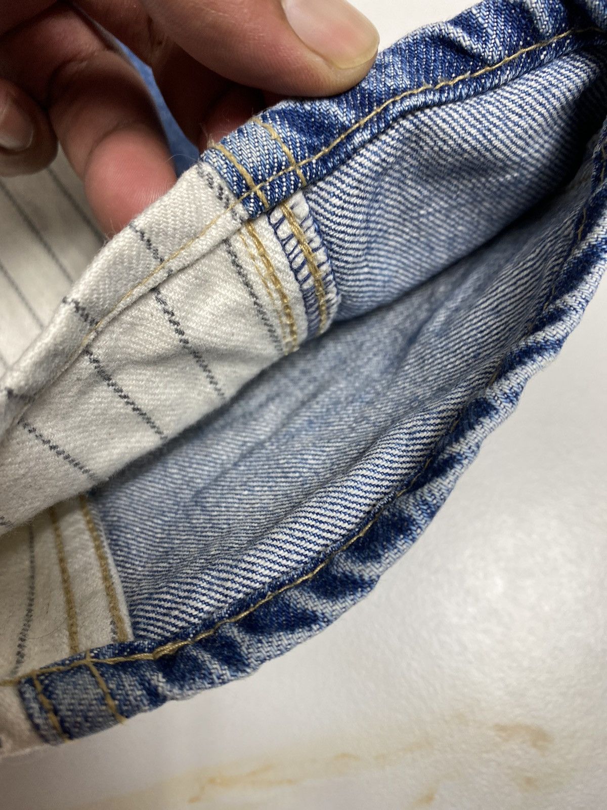 Hysteric Glamour Hsyteric Glamour Stripe Jeans. S067 Size US 30 / EU 46 - 14 Thumbnail