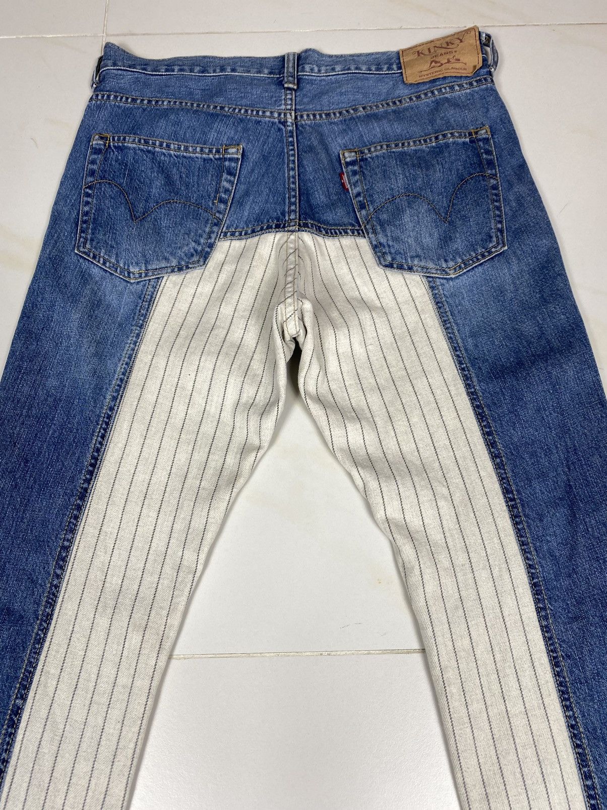 Hysteric Glamour Hsyteric Glamour Stripe Jeans. S067 Size US 30 / EU 46 - 9 Thumbnail