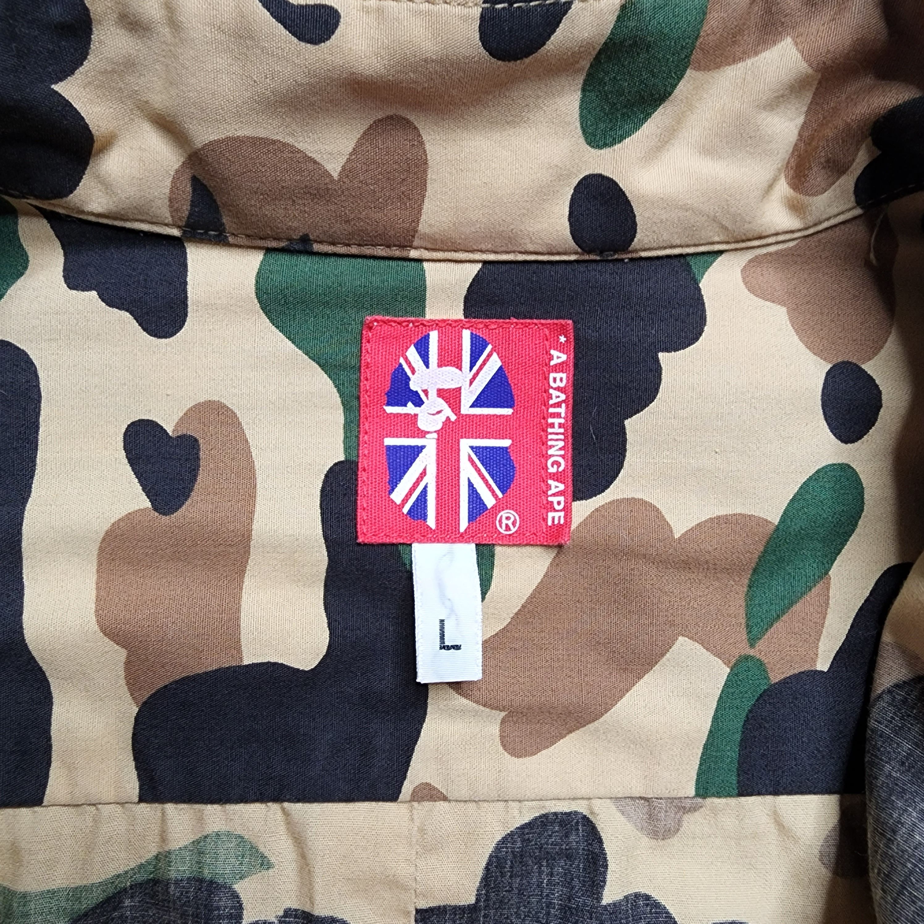 Bape 1st Camo Button Up S/S Shirt Size US L / EU 52-54 / 3 - 3 Thumbnail