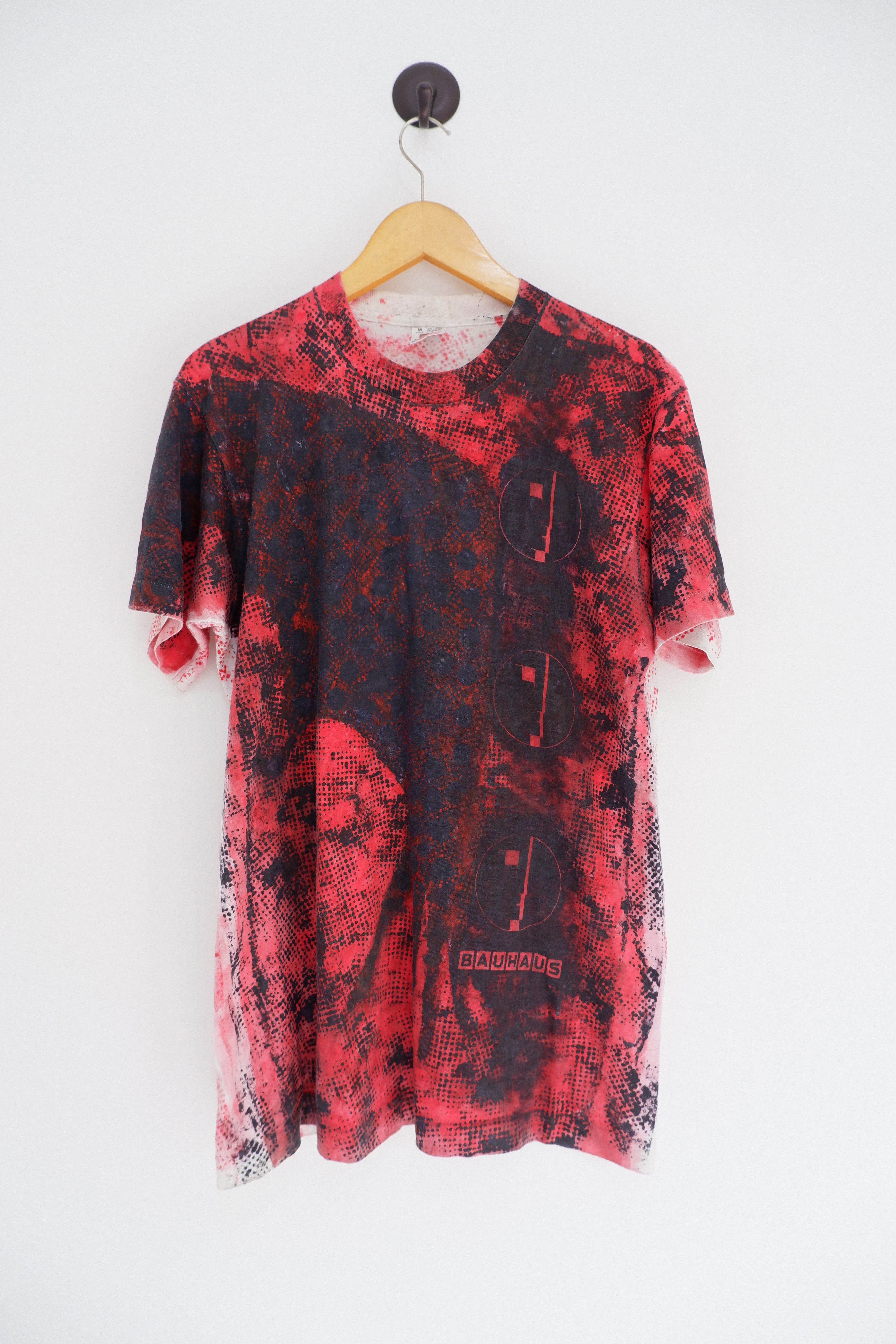 Band Tees Vintage 90s Bauhaus Overprint Tees Size US M / EU 48-50 / 2 - 2 Thumbnail