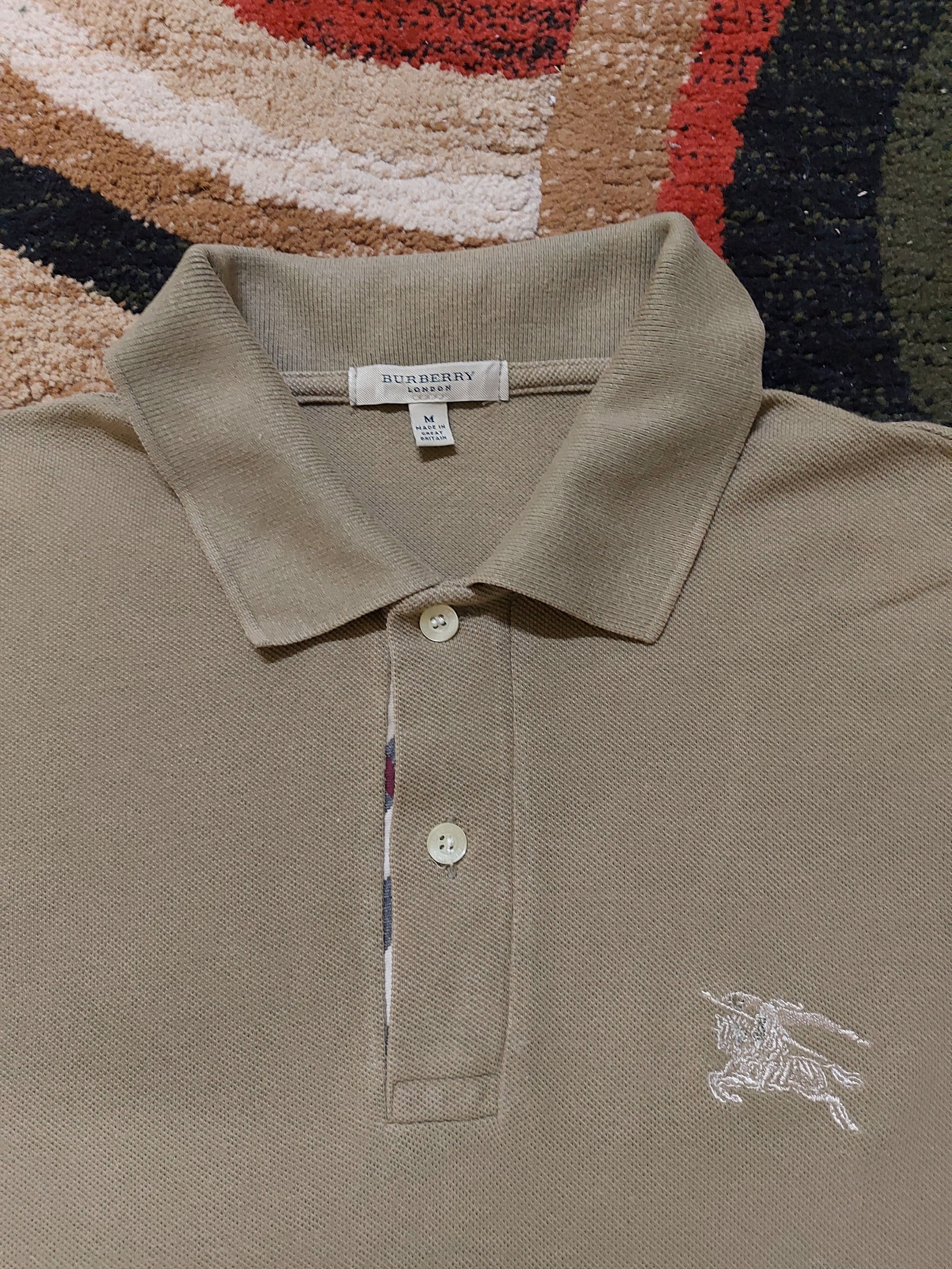 Burberry (B121) burberry - polo shirt made in GB Size US M / EU 48-50 / 2 - 3 Thumbnail