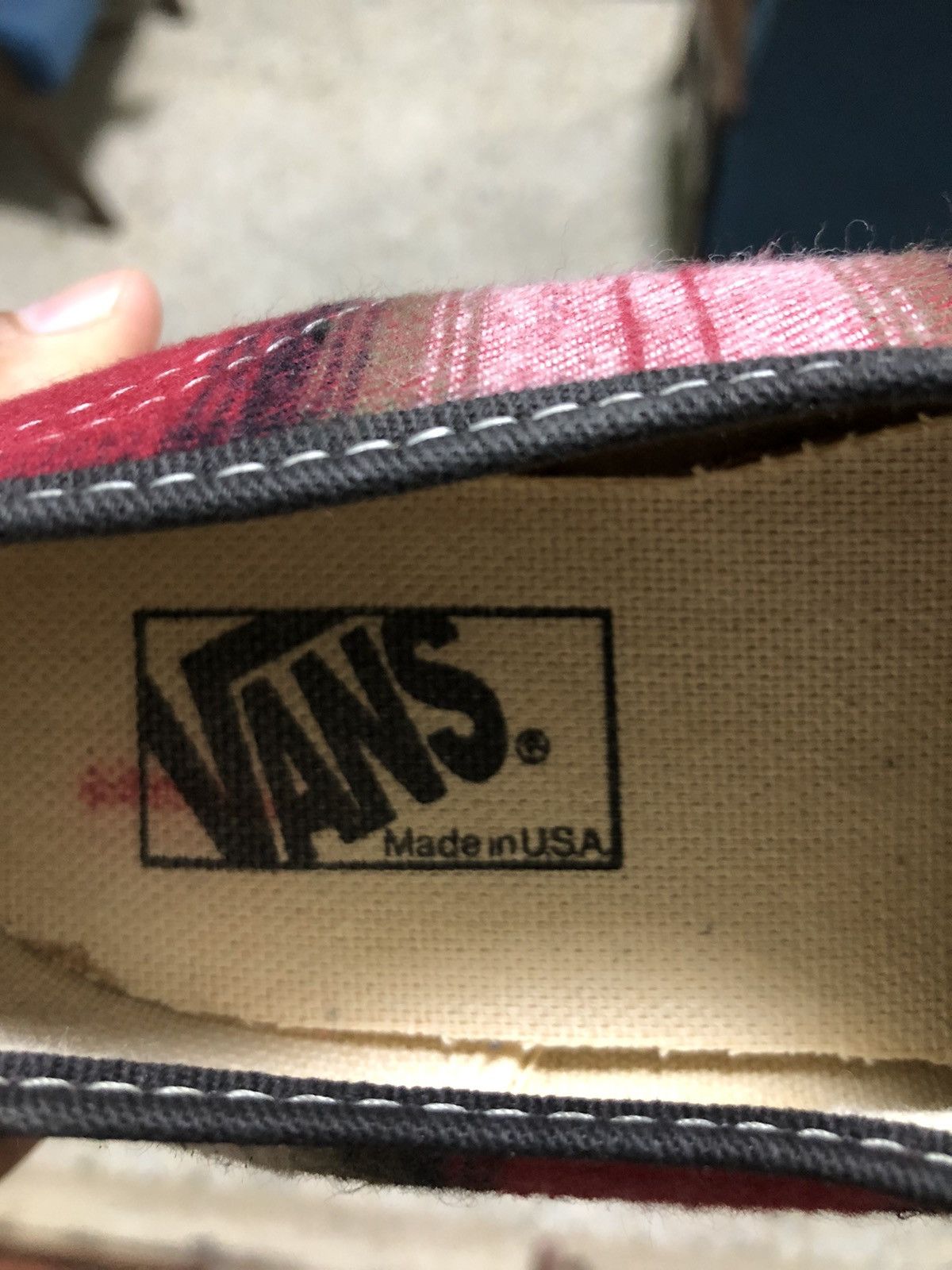 Vans Vans x Vintage Made In Usa 90s Size US 8.5 / EU 41-42 - 4 Thumbnail