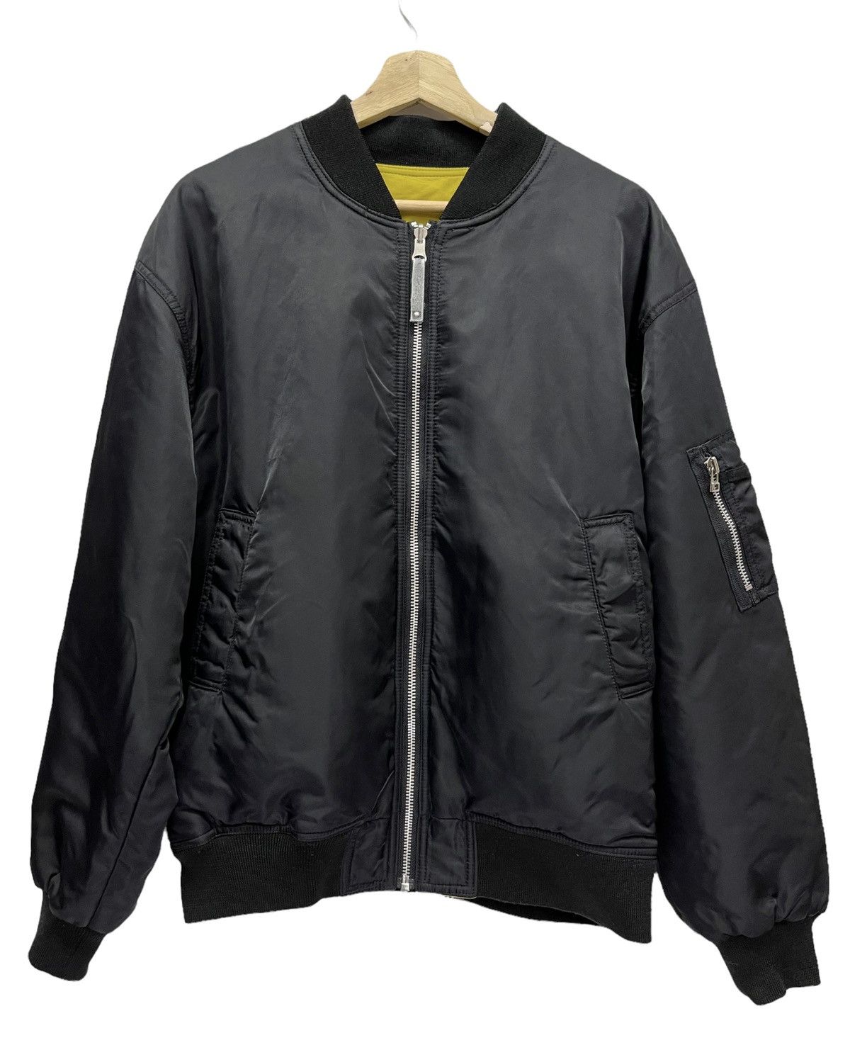 Hiroko Koshino Homme VTG MR.JUNKO KOSHINO x JUNKO JR Reversible Bomber Jacket Size US M / EU 48-50 / 2 - 6 Thumbnail