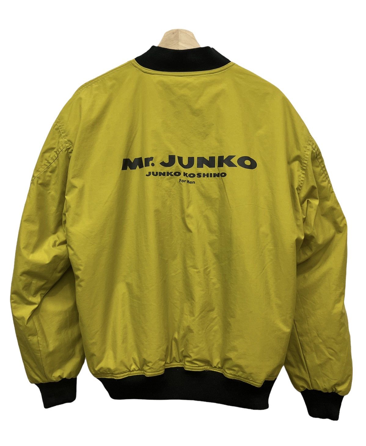 Hiroko Koshino Homme VTG MR.JUNKO KOSHINO x JUNKO JR Reversible Bomber Jacket Size US M / EU 48-50 / 2 - 3 Thumbnail