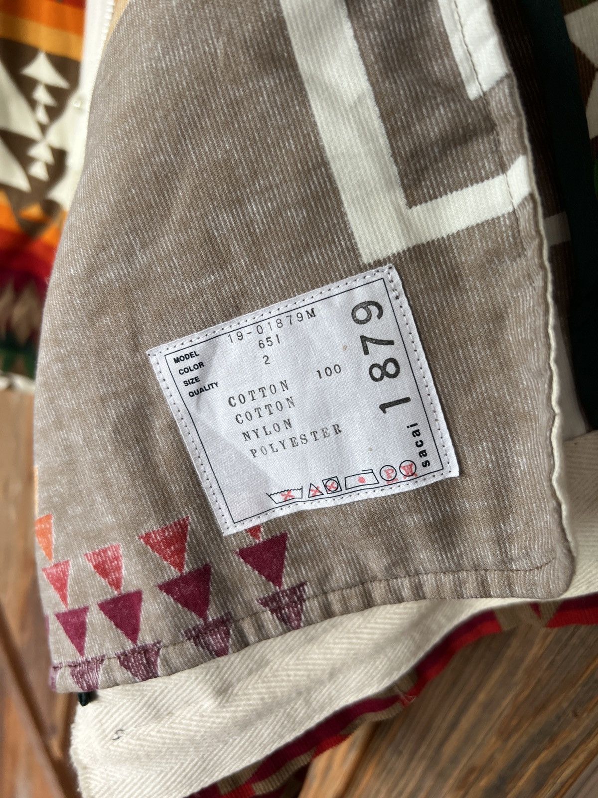 Sacai Sacai x Pendleton Heritage jacket Size 2 Size US XL / EU 56 / 4 - 5 Thumbnail