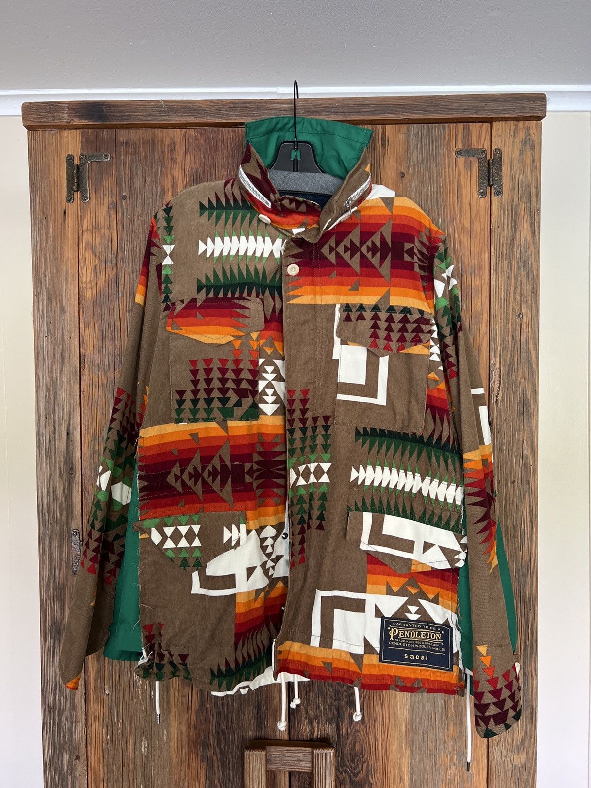 Sacai Sacai x Pendleton Heritage jacket Size 2 Size US XL / EU 56 / 4 - 1 Thumbnail