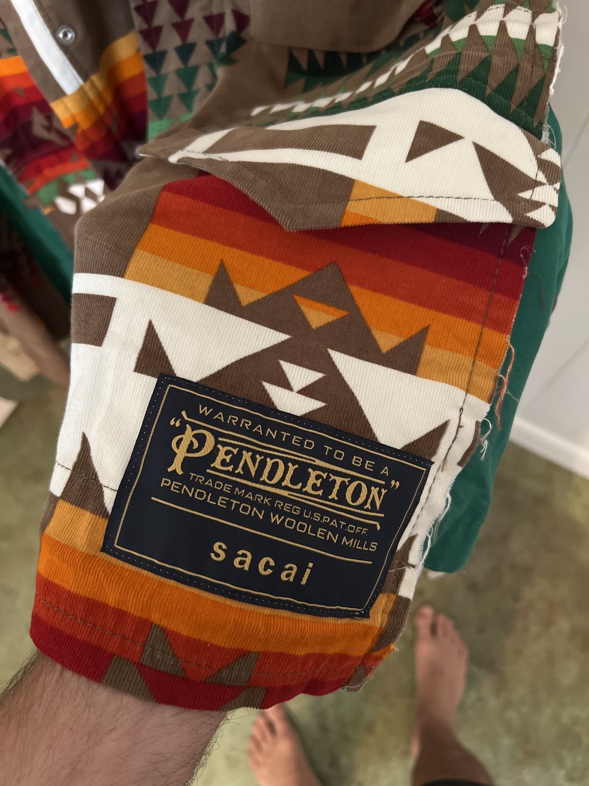 Sacai Sacai x Pendleton Heritage jacket Size 2 Size US XL / EU 56 / 4 - 8 Thumbnail