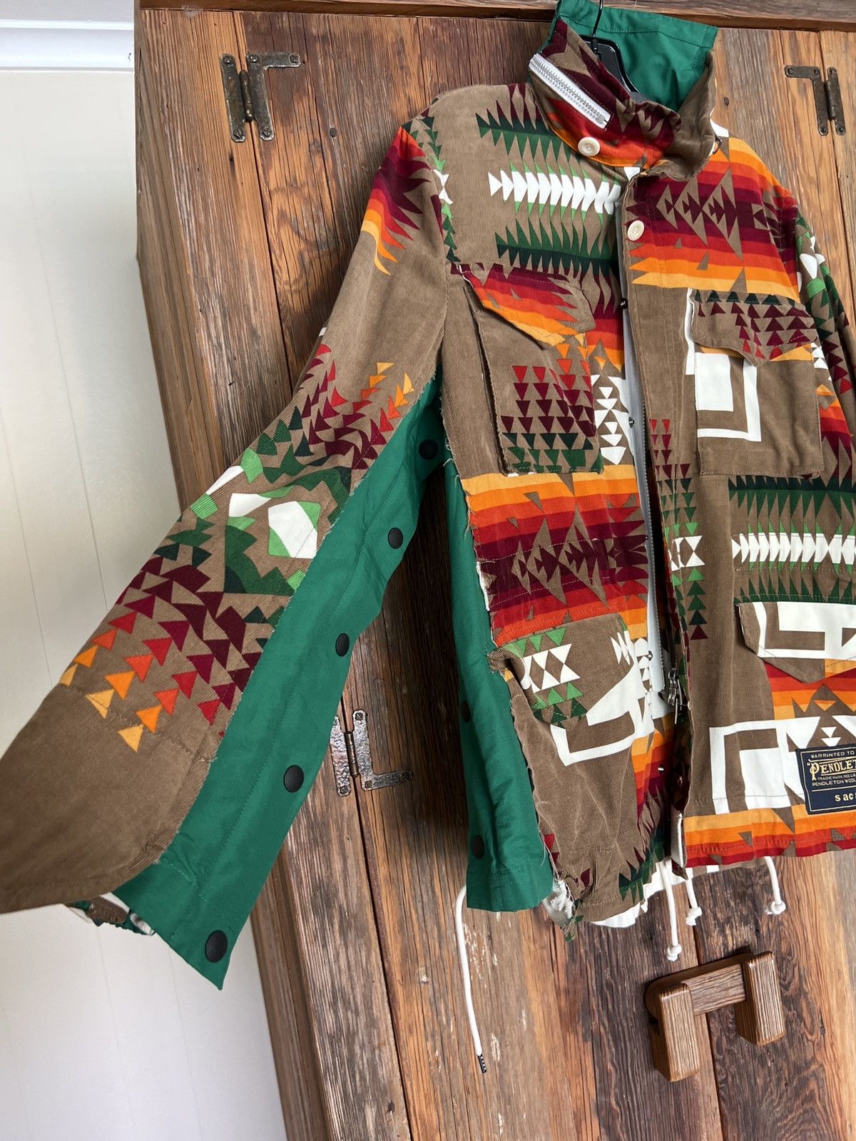 Sacai Sacai x Pendleton Heritage jacket Size 2 Size US XL / EU 56 / 4 - 2 Thumbnail