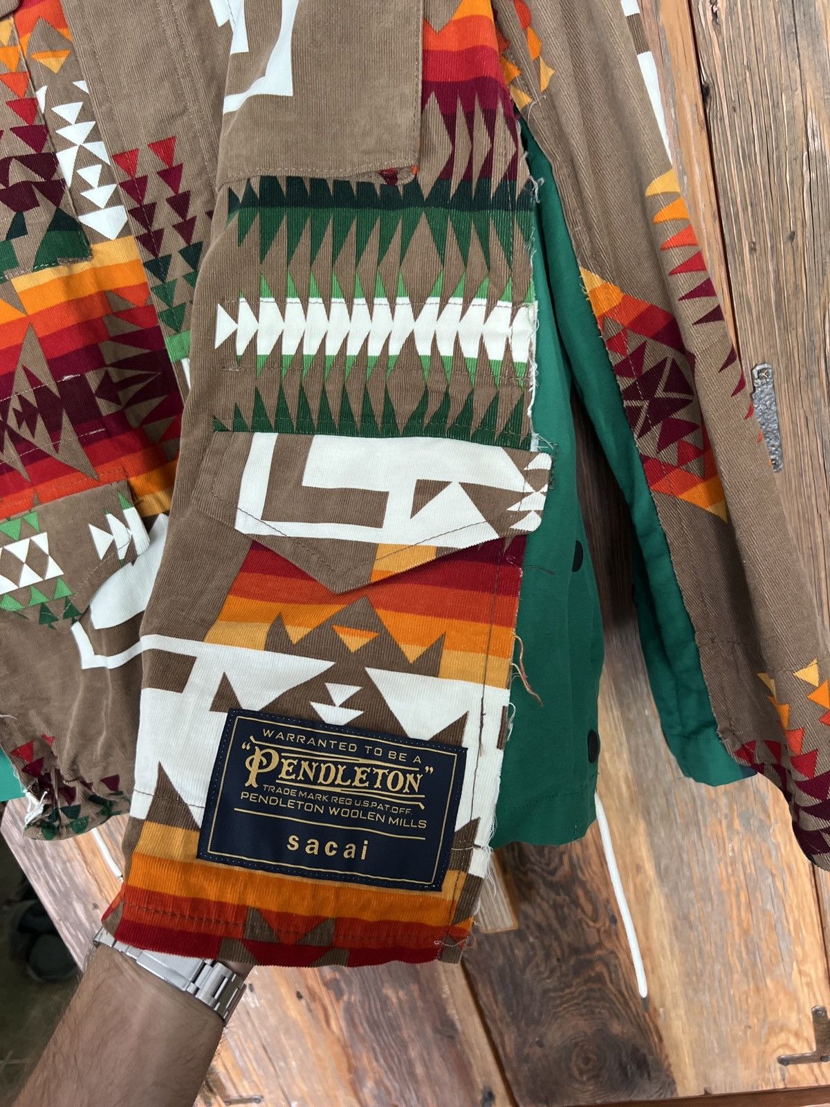 Sacai Sacai x Pendleton Heritage jacket Size 2 Size US XL / EU 56 / 4 - 3 Thumbnail