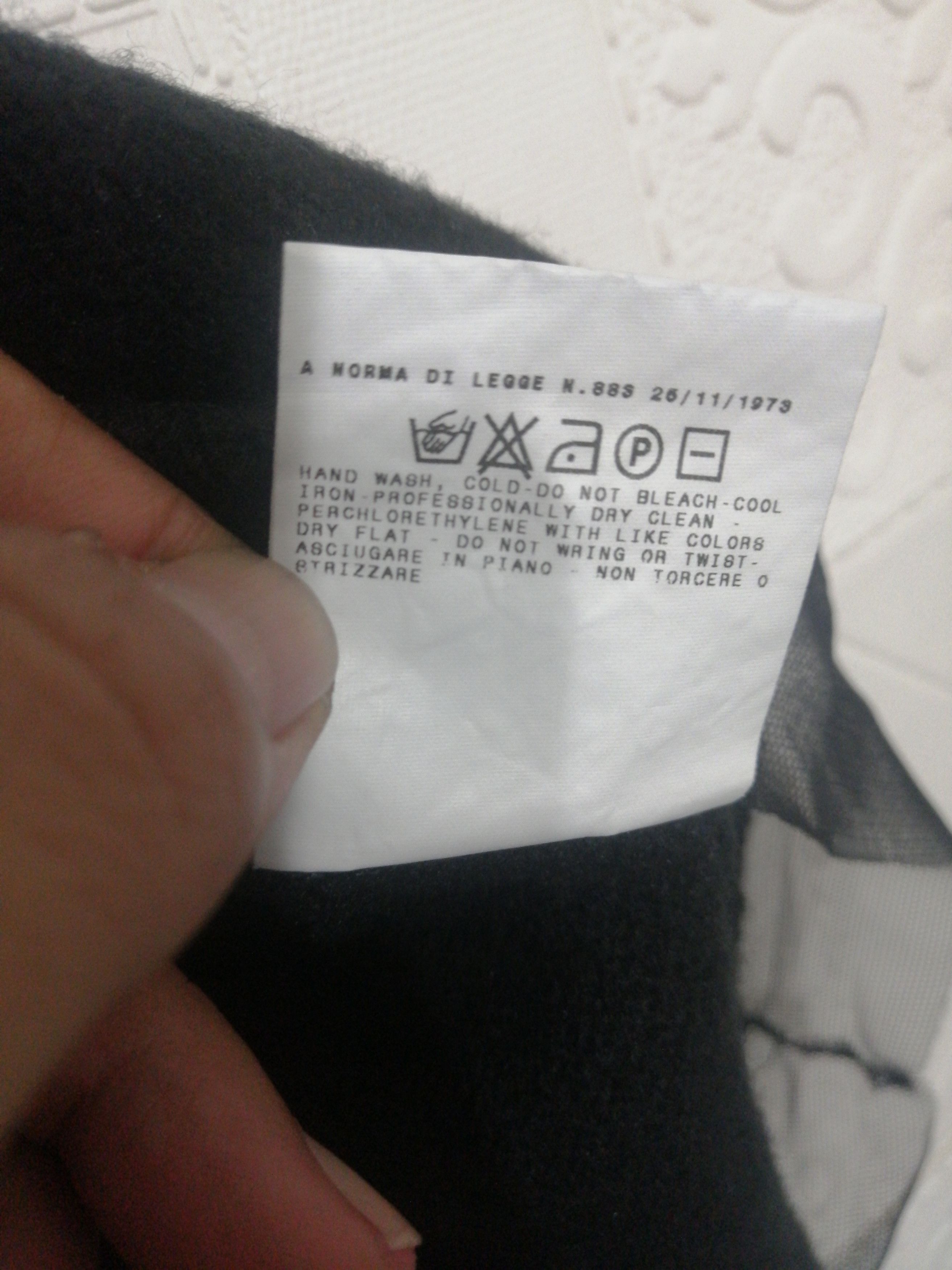 Designer × Versace Versace Black long sleeve crop top Size S / US 4 / IT 40 - 10 Thumbnail