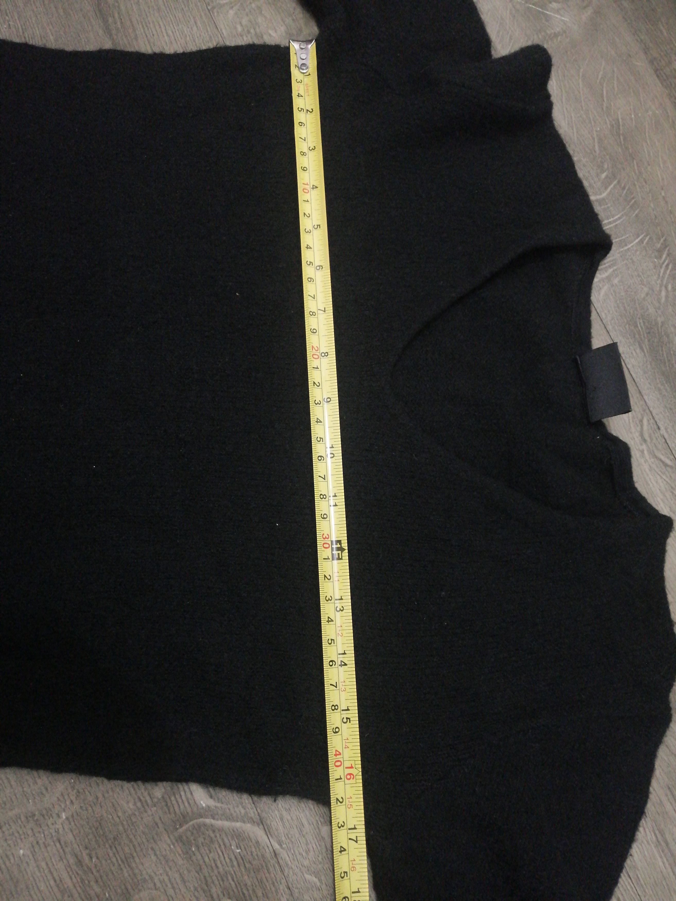 Designer × Versace Versace Black long sleeve crop top Size S / US 4 / IT 40 - 11 Thumbnail