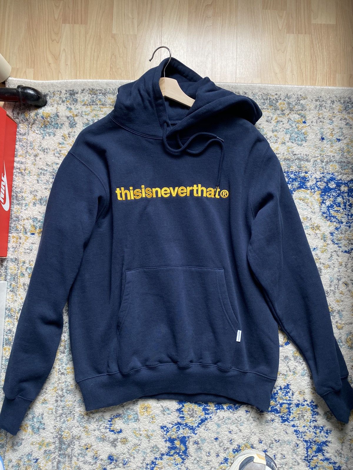 ★thisisneverthat★Indigo Dyed Zip Up Hoodie★大人気★ Indigo Dyed Zip Up Hoodie - thisisneverthat®