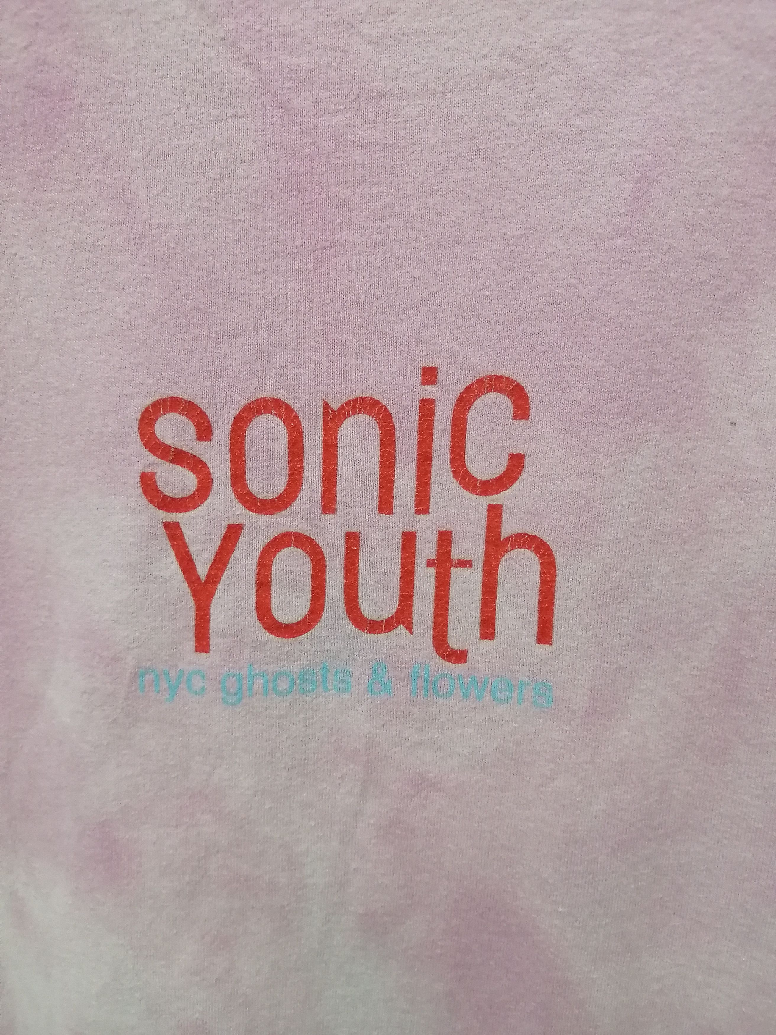 Band Tees Vintage SONIC YOUTH nyc ghosts & flowers t-shirt Size US M / EU 48-50 / 2 - 2 Thumbnail