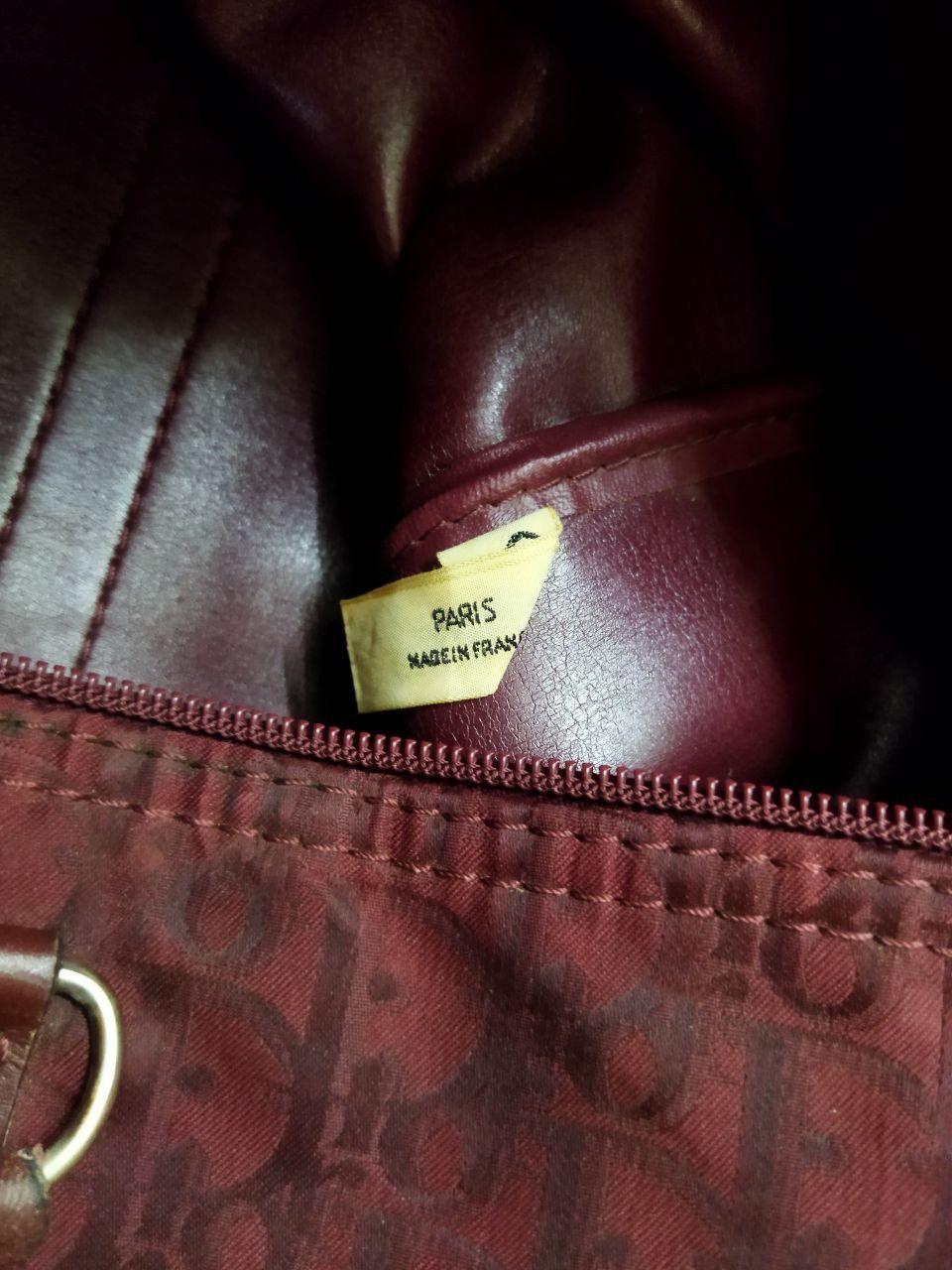 Christian Dior Monsieur Vintage CHRISTIAN DIOR Monogram Duffle Bag Size ONE SIZE - 6 Thumbnail