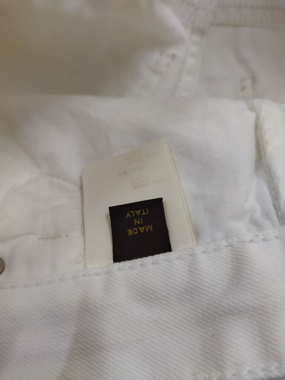 Louis Vuitton Louis Vuitton White Jeans Size US 30 / EU 46 - 11 Thumbnail
