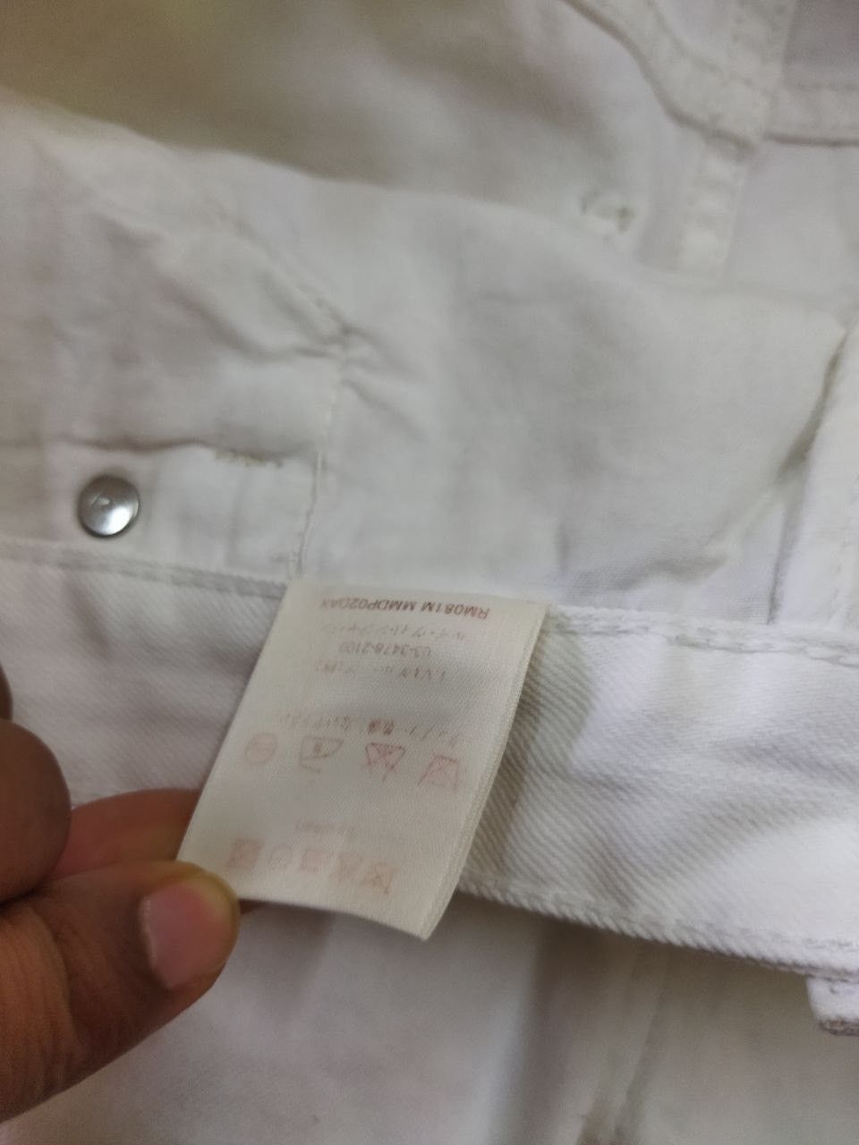 Louis Vuitton Louis Vuitton White Jeans Size US 30 / EU 46 - 9 Thumbnail