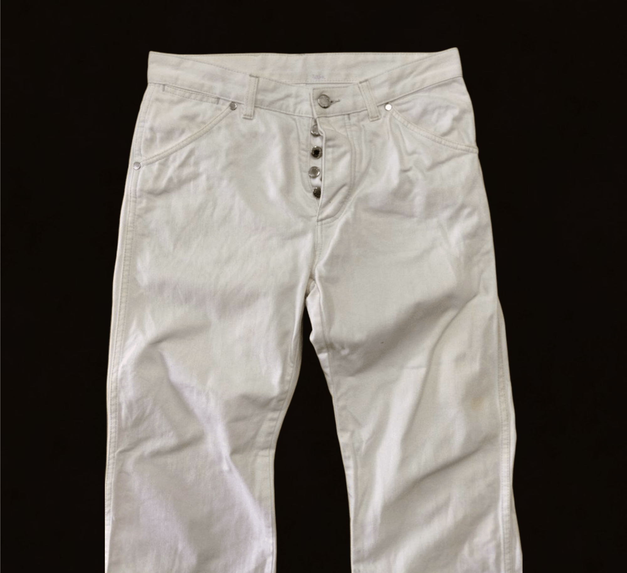 Louis Vuitton Louis Vuitton White Jeans Size US 30 / EU 46 - 2 Thumbnail