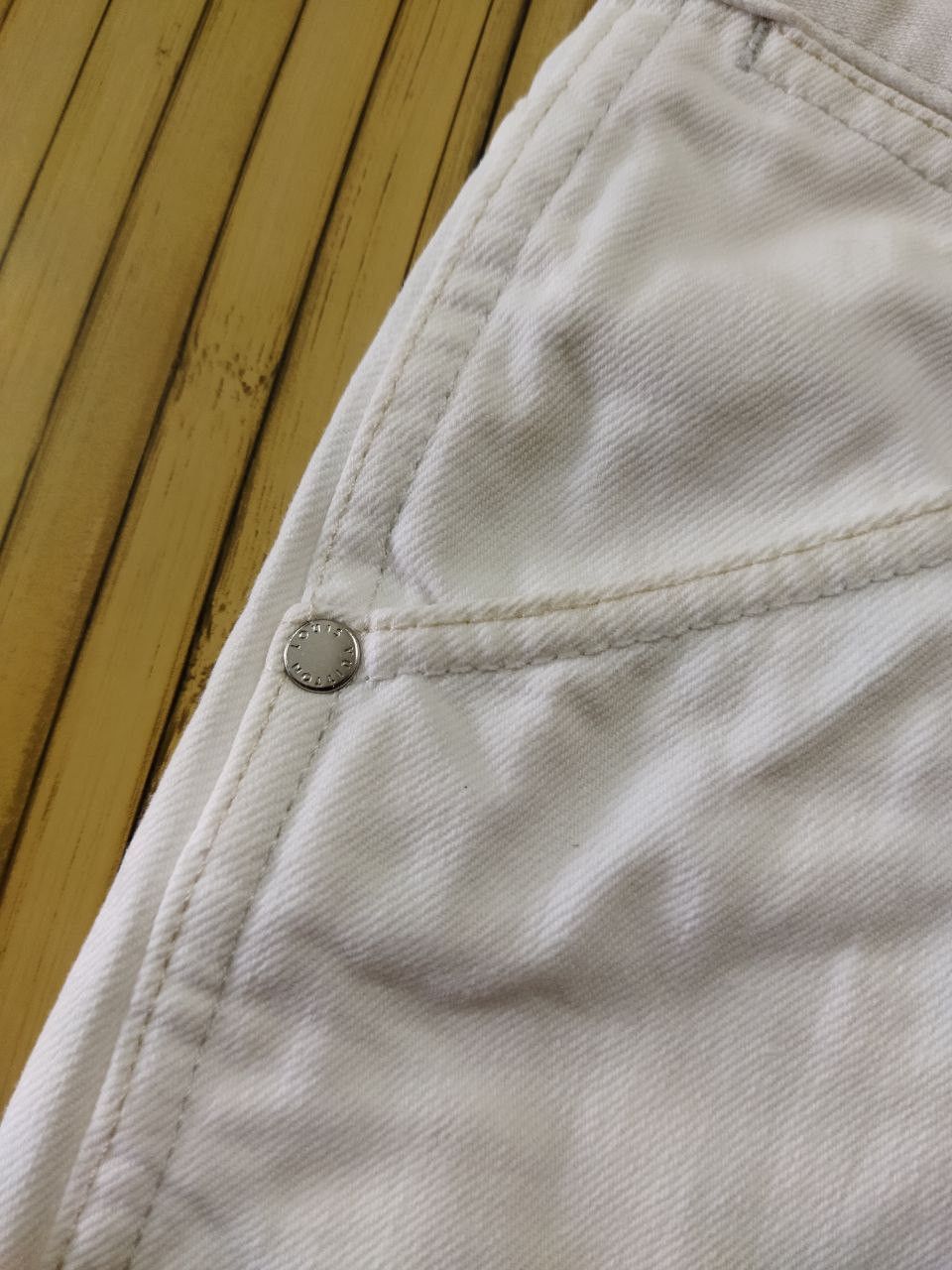 Louis Vuitton Louis Vuitton White Jeans Size US 30 / EU 46 - 16 Thumbnail