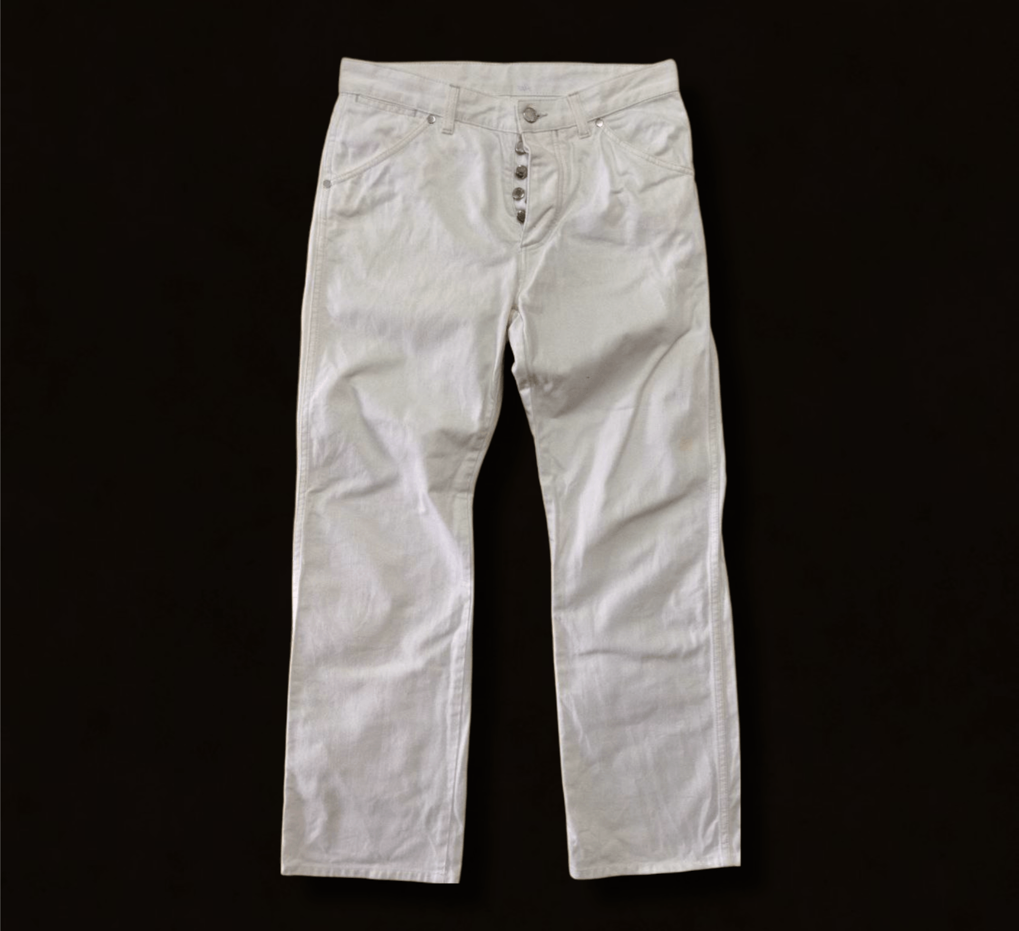 Louis Vuitton Louis Vuitton White Jeans Size US 30 / EU 46 - 1 Thumbnail