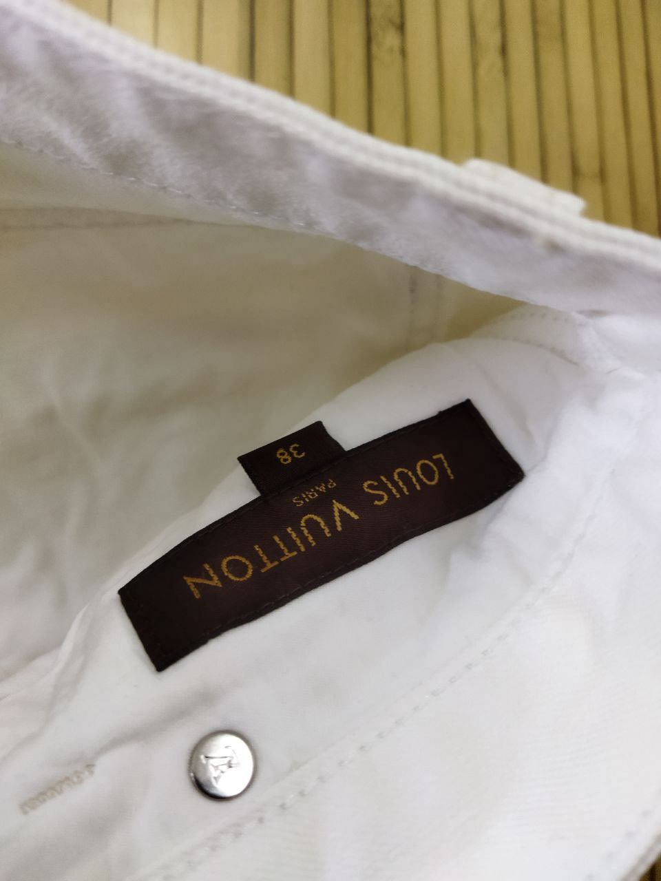 Louis Vuitton Louis Vuitton White Jeans Size US 30 / EU 46 - 10 Thumbnail