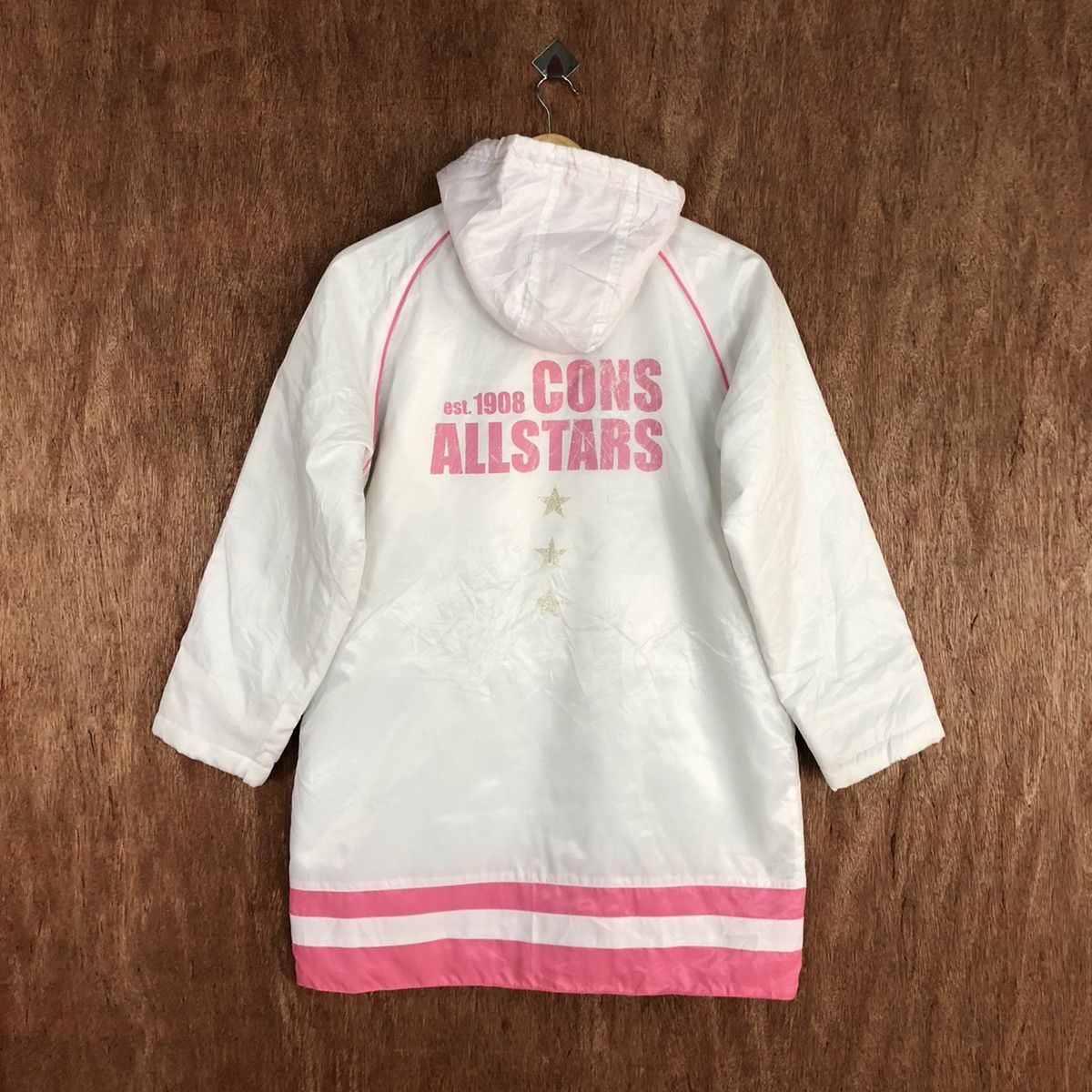 Converse Converse vintage pink White Light Jacket #H298 Size M / US 6-8 / IT 42-44 - 3 Thumbnail
