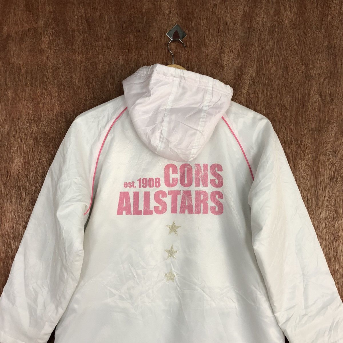 Converse Converse vintage pink White Light Jacket #H298 Size M / US 6-8 / IT 42-44 - 2 Thumbnail