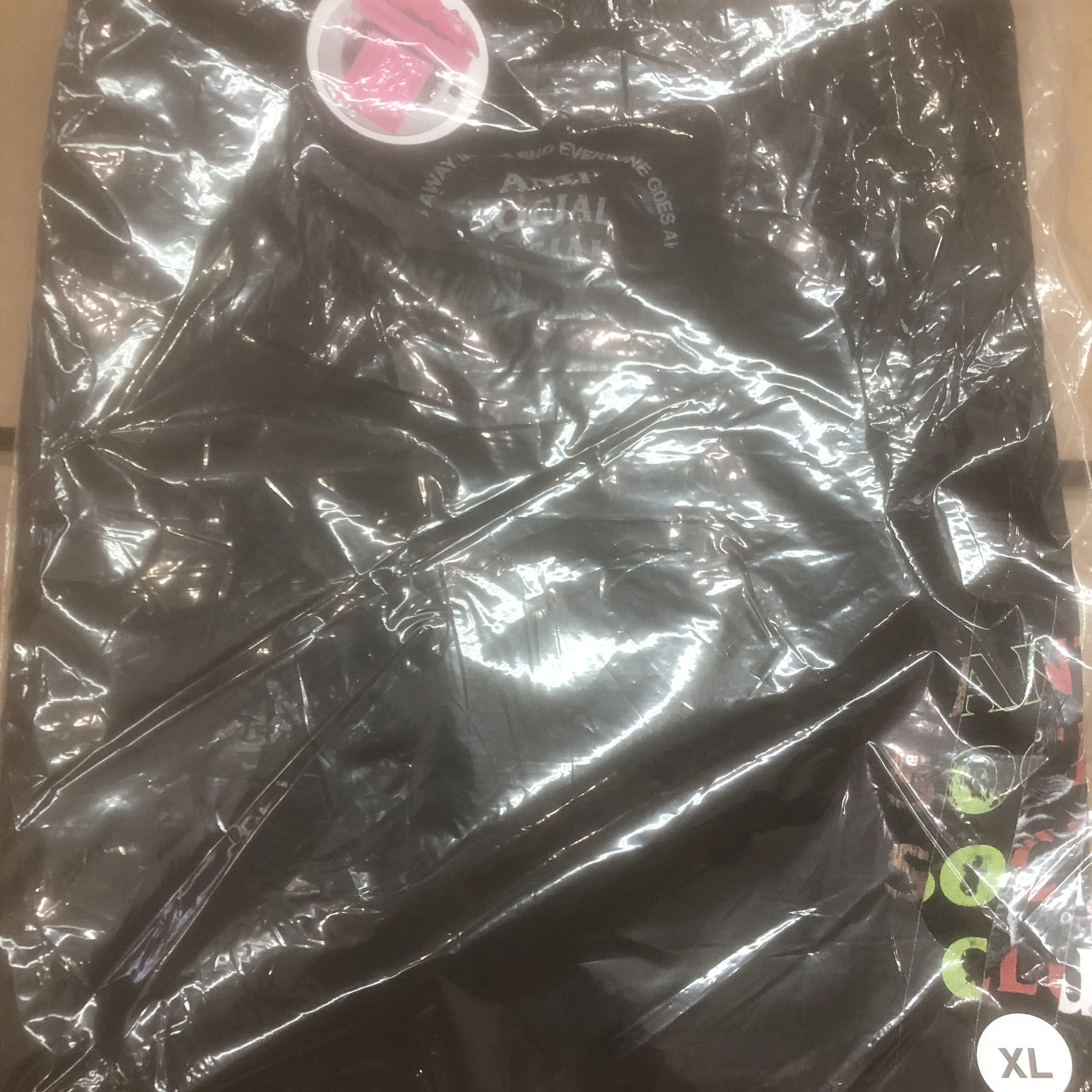 Anti Social Social Club × Members Only DS Weekly ASSC Madness Black Tee BAPE KITH KAWS FTP FOG CDG Size US XL / EU 56 / 4 - 2 Thumbnail