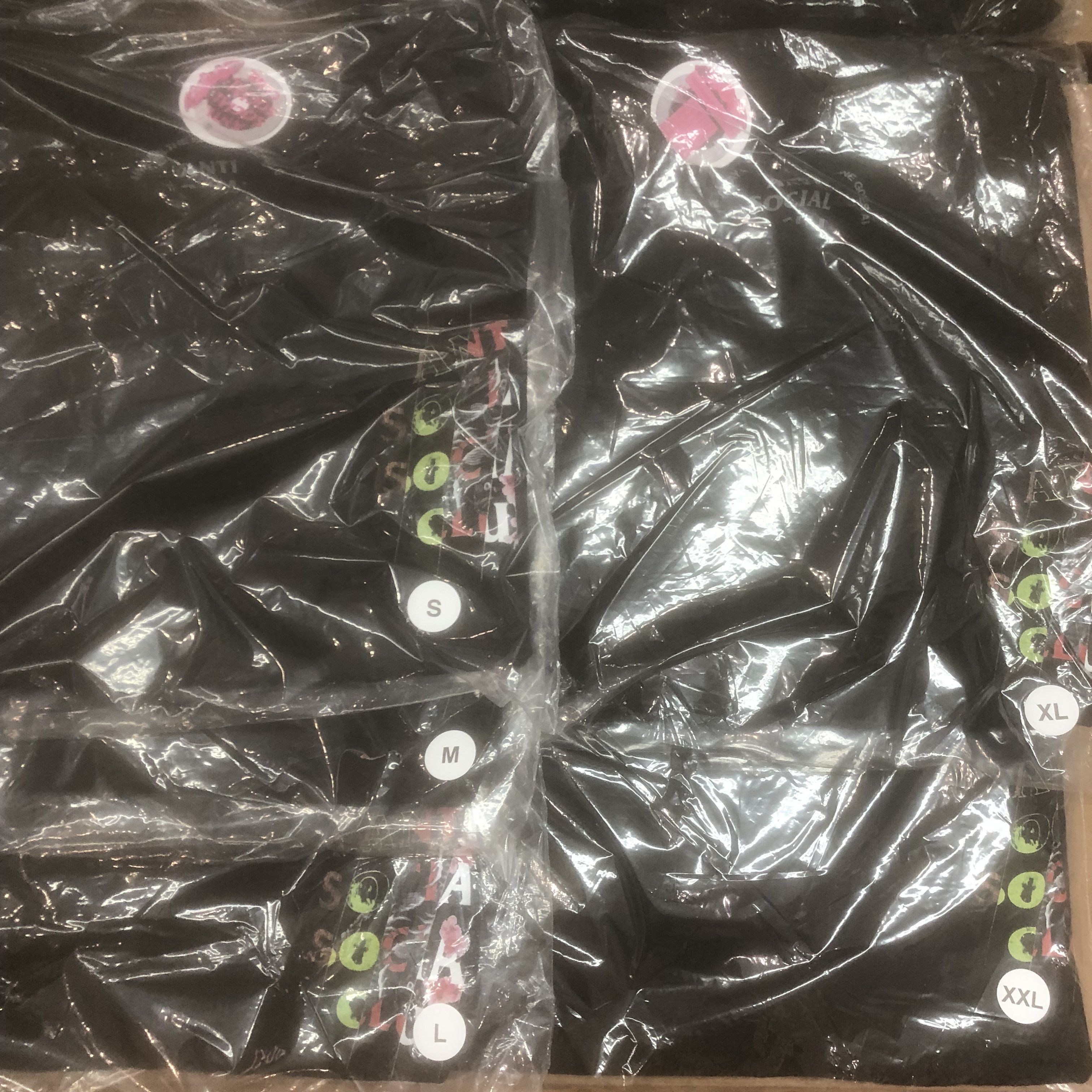 Anti Social Social Club × Members Only DS Weekly ASSC Madness Black Tee BAPE KITH KAWS FTP FOG CDG Size US XL / EU 56 / 4 - 7 Thumbnail
