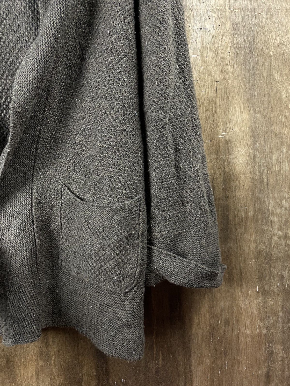 Aran Isles Knitwear Spick & Span brown cardigan japan Knitwear #Z077 Size US M / EU 48-50 / 2 - 8 Thumbnail