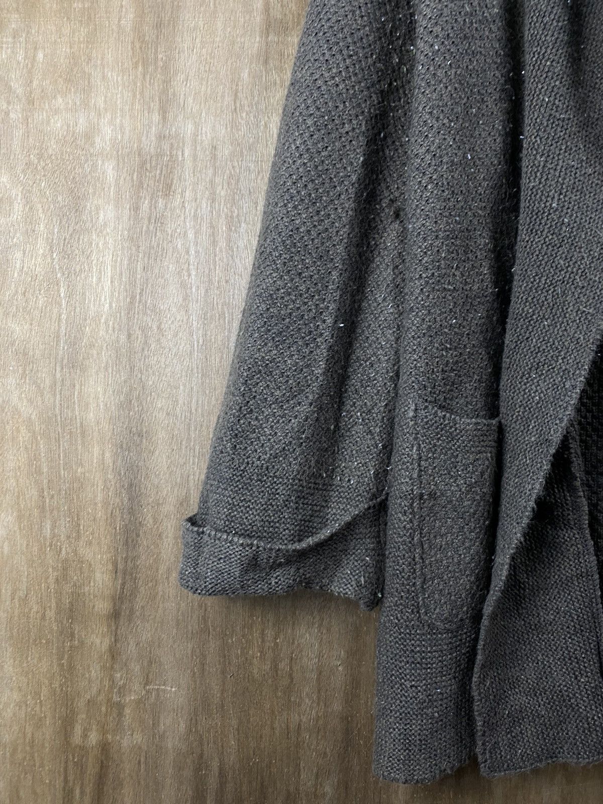 Aran Isles Knitwear Spick & Span brown cardigan japan Knitwear #Z077 Size US M / EU 48-50 / 2 - 7 Thumbnail