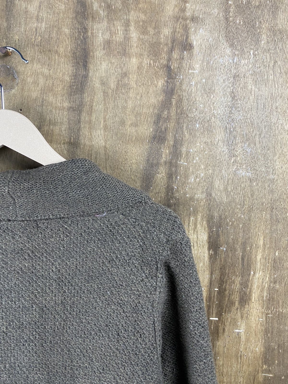 Aran Isles Knitwear Spick & Span brown cardigan japan Knitwear #Z077 Size US M / EU 48-50 / 2 - 11 Thumbnail