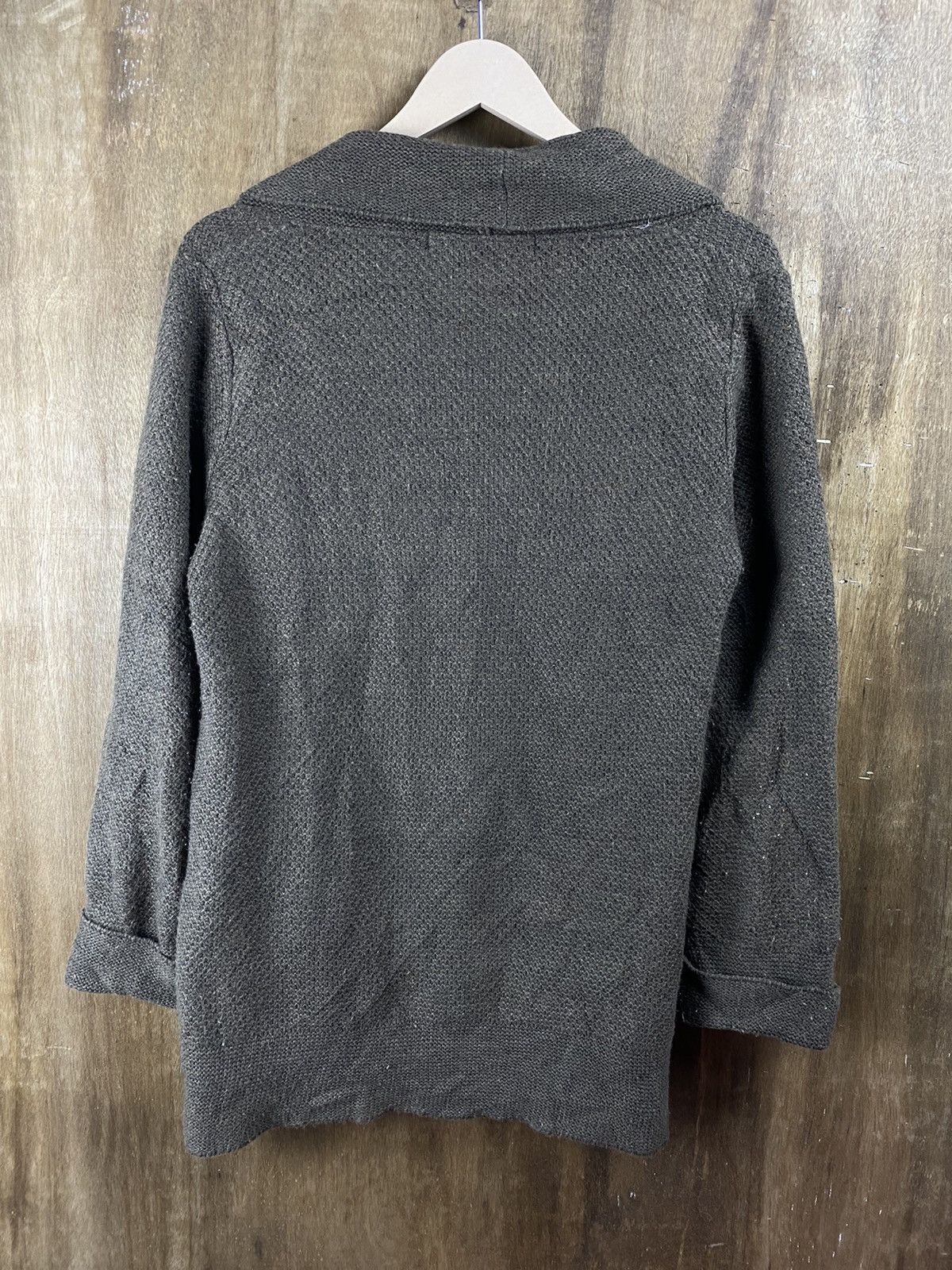 Aran Isles Knitwear Spick & Span brown cardigan japan Knitwear #Z077 Size US M / EU 48-50 / 2 - 15 Thumbnail