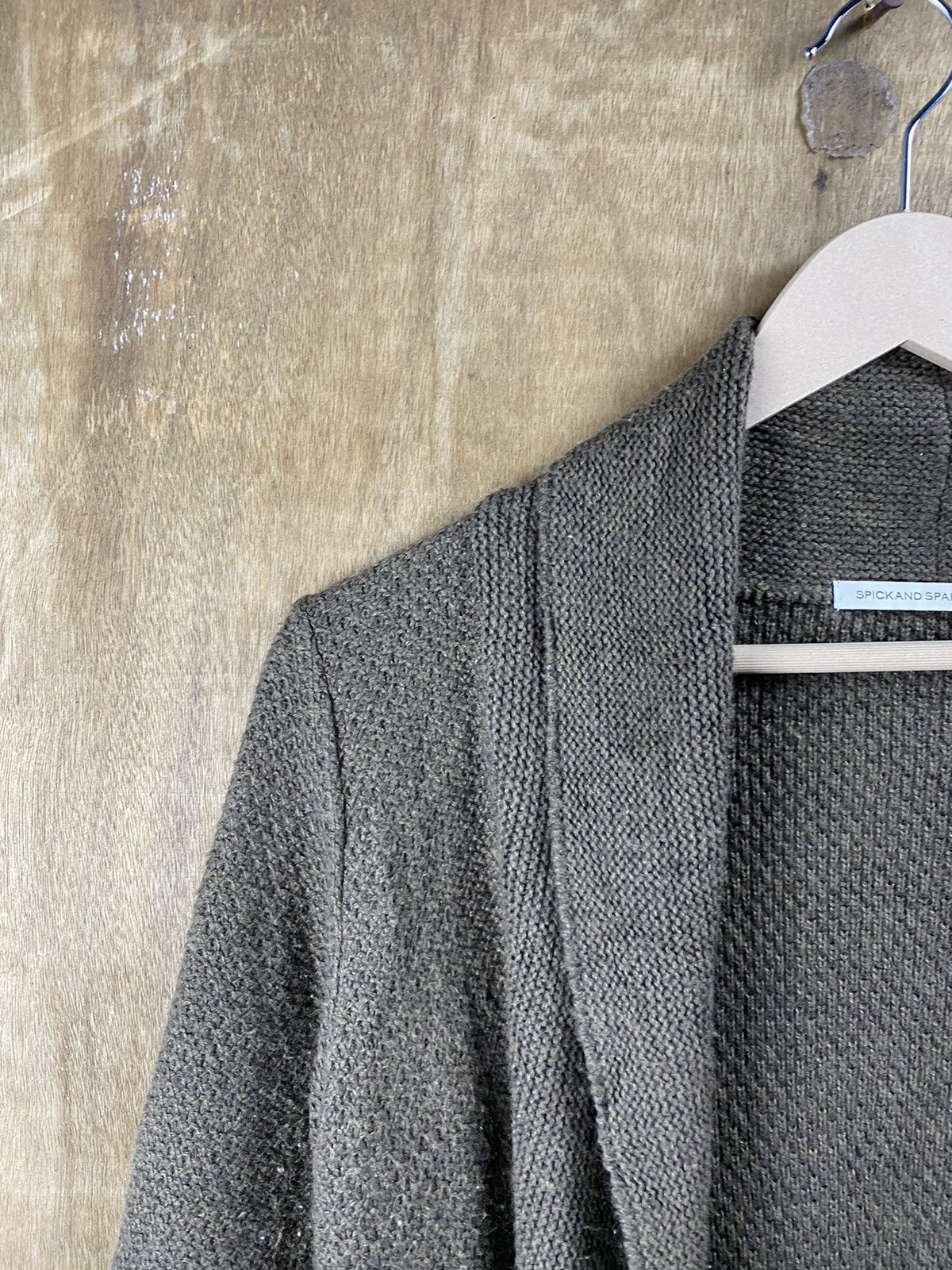 Aran Isles Knitwear Spick & Span brown cardigan japan Knitwear #Z077 Size US M / EU 48-50 / 2 - 4 Thumbnail