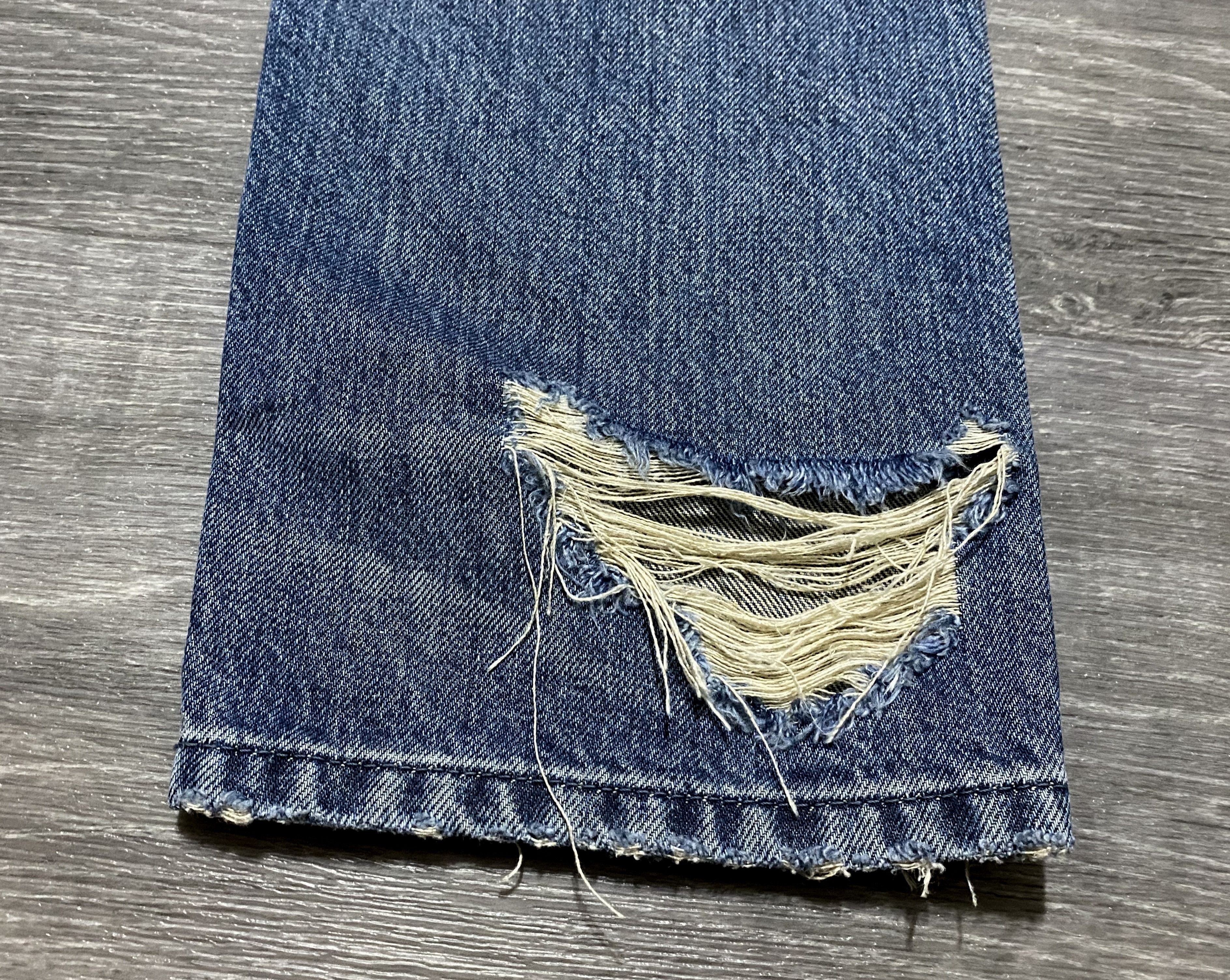 Diesel Women's Diesel Rizzo Washed Torn Distressed Denim Jeans Size 26" / US 2 / IT 38 - 25 Thumbnail