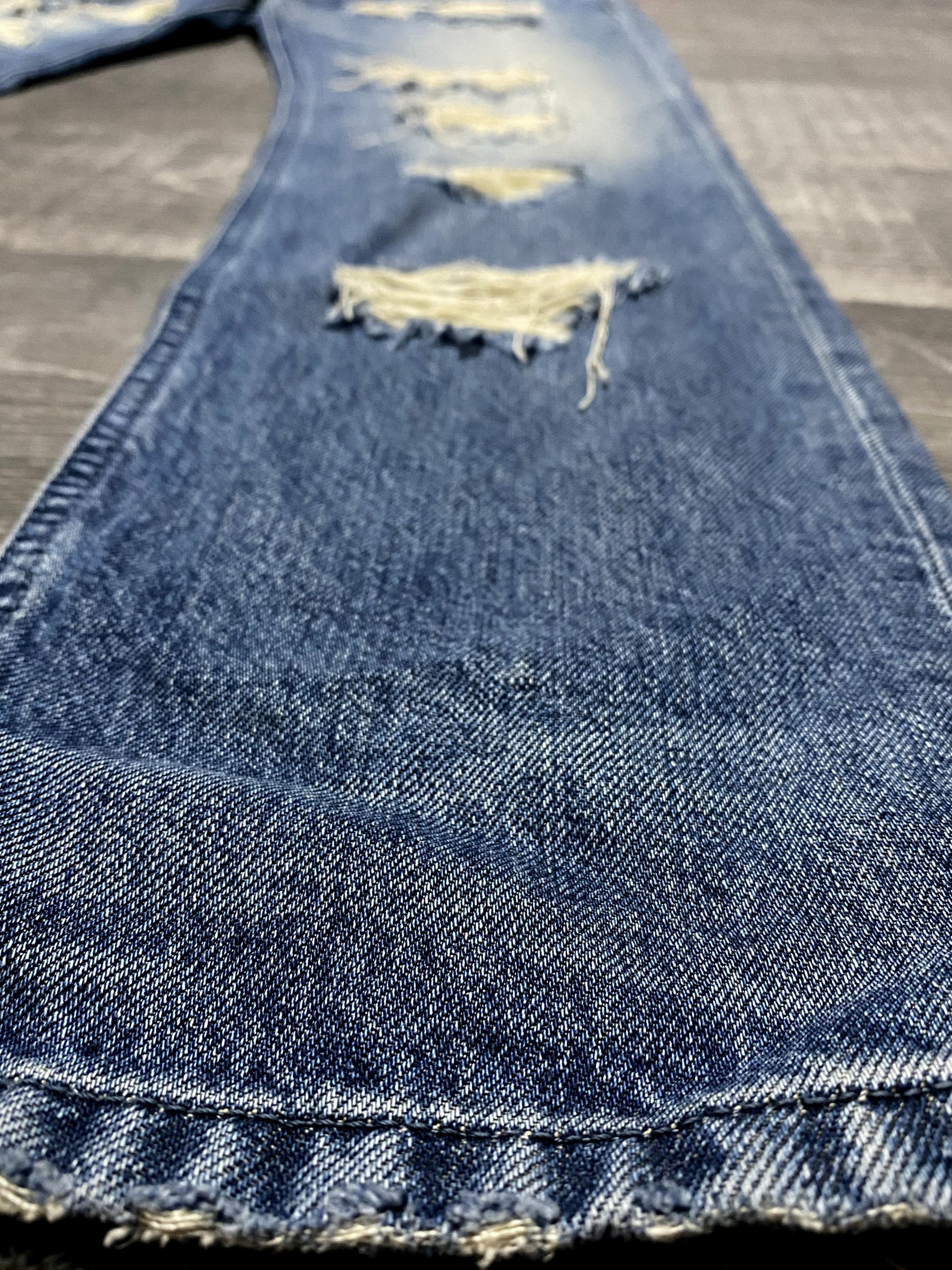 Diesel Women's Diesel Rizzo Washed Torn Distressed Denim Jeans Size 26" / US 2 / IT 38 - 23 Thumbnail
