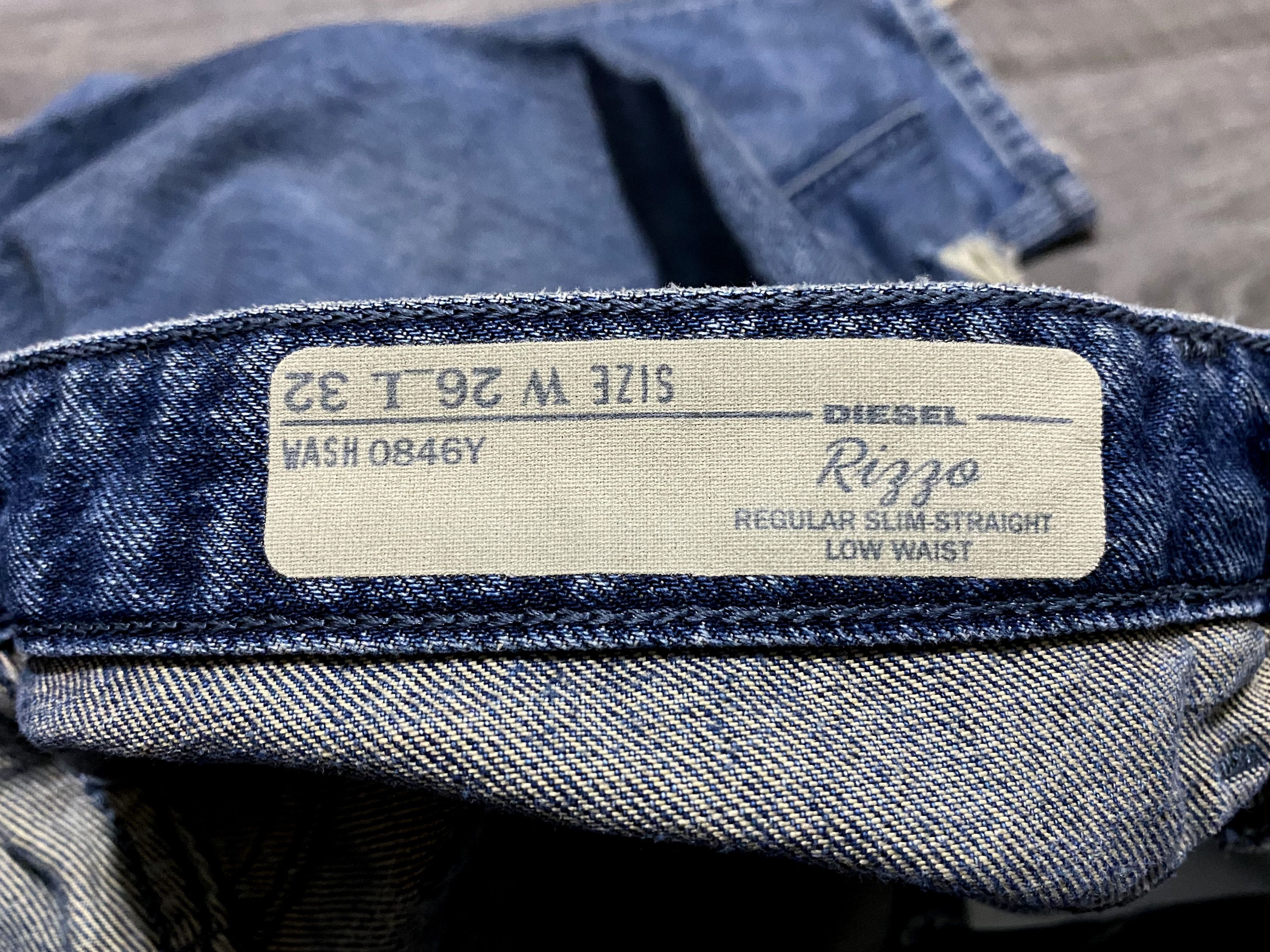 Diesel Women's Diesel Rizzo Washed Torn Distressed Denim Jeans Size 26" / US 2 / IT 38 - 14 Thumbnail
