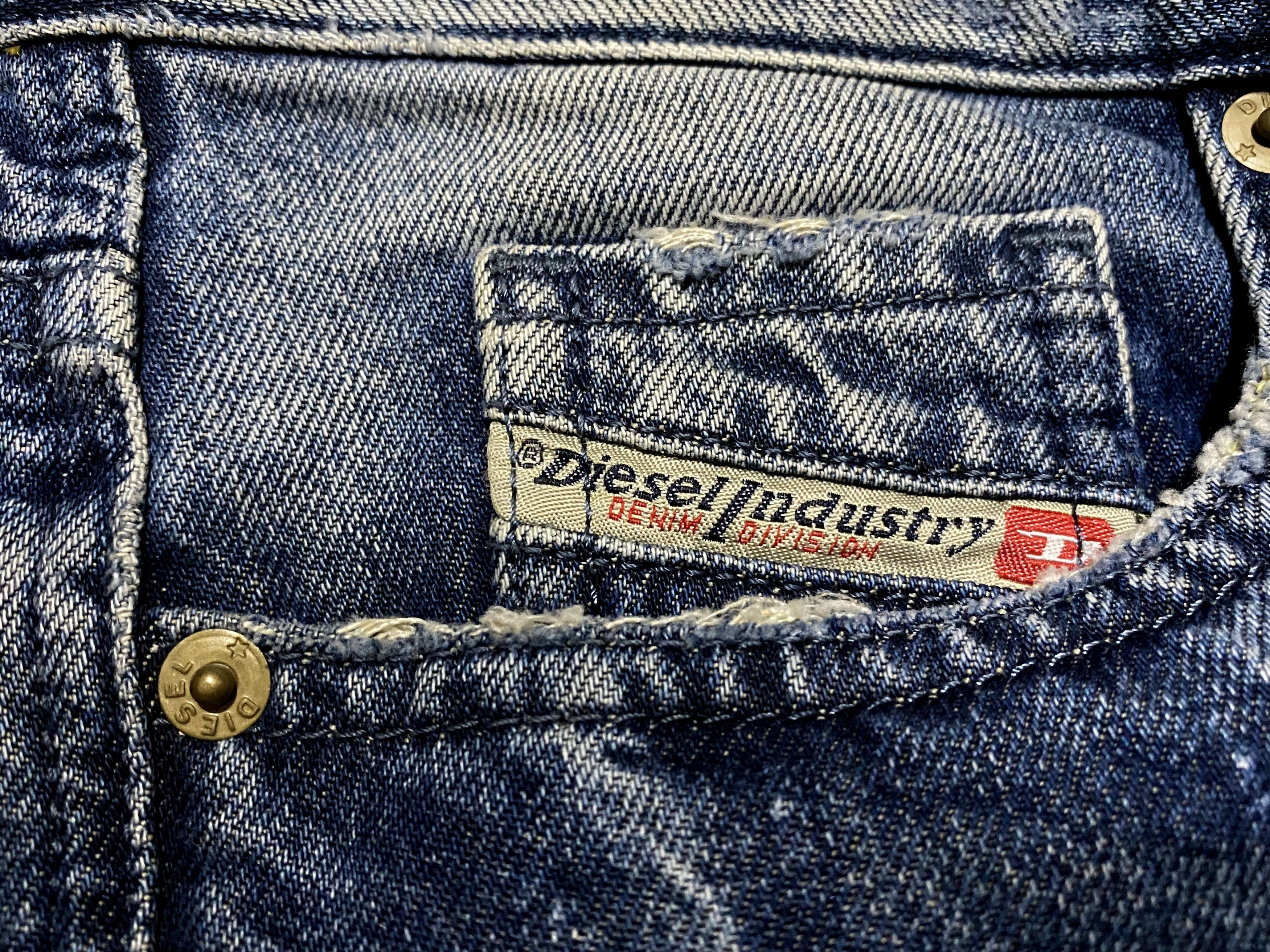 Diesel Women's Diesel Rizzo Washed Torn Distressed Denim Jeans Size 26" / US 2 / IT 38 - 8 Thumbnail