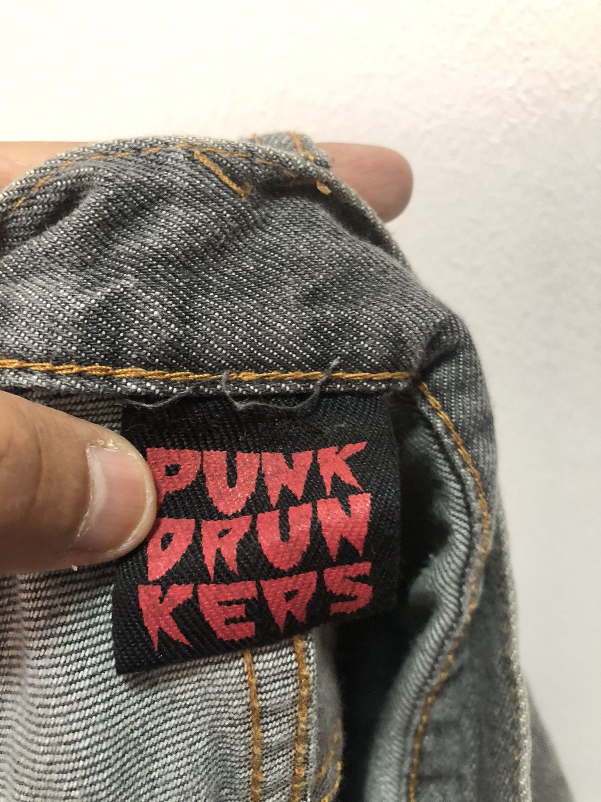 Japanese Brand × Seditionaries PUNK DRUNKERS Denim Pants Japan 1990s Size US 34 / EU 50 - 7 Thumbnail