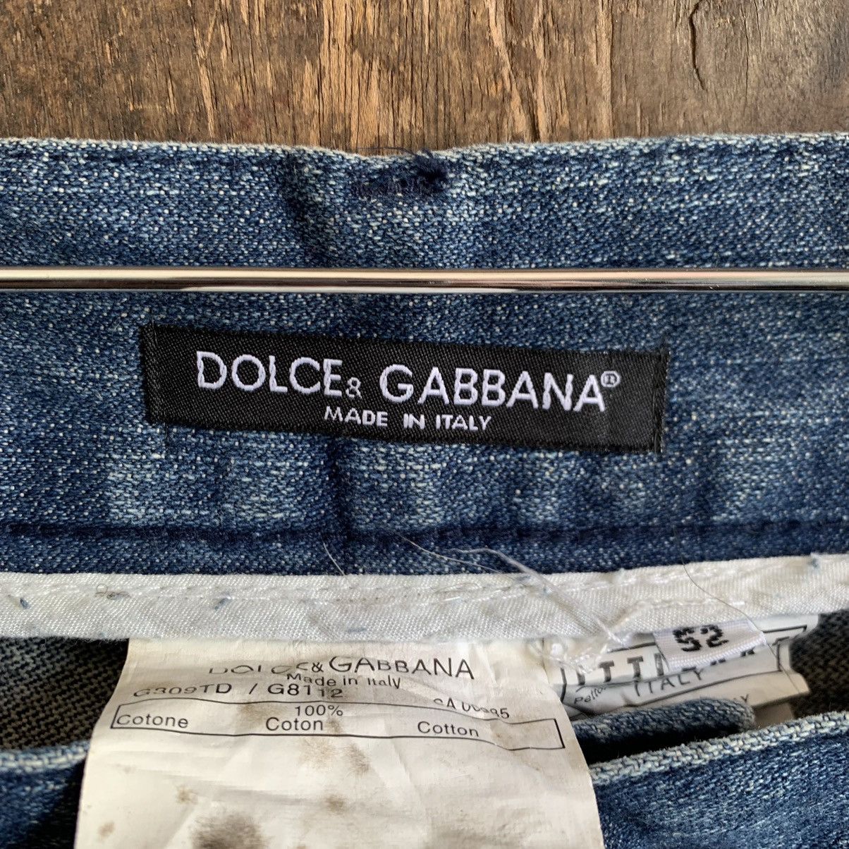 Dolce & Gabbana Dolce & Gabbana Distressed Denim Jeans Size US 36 / EU 52 - 6 Thumbnail