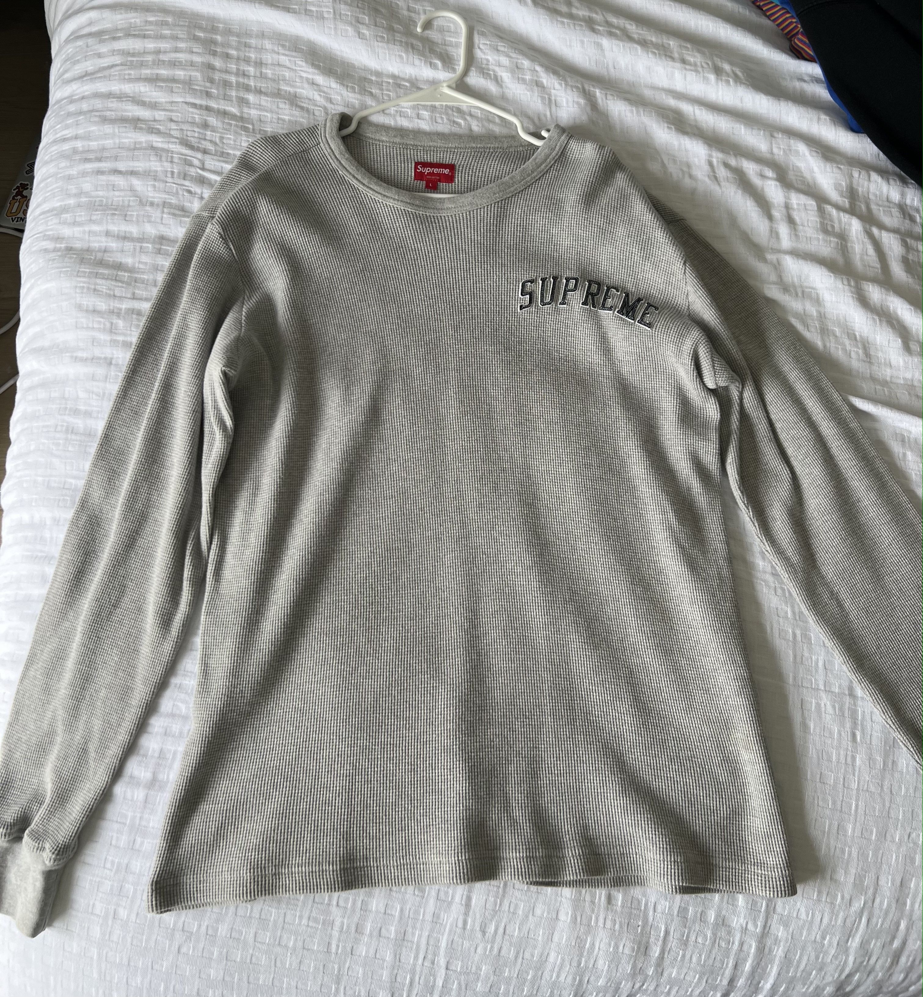 Supreme thermal hot sale long sleeve