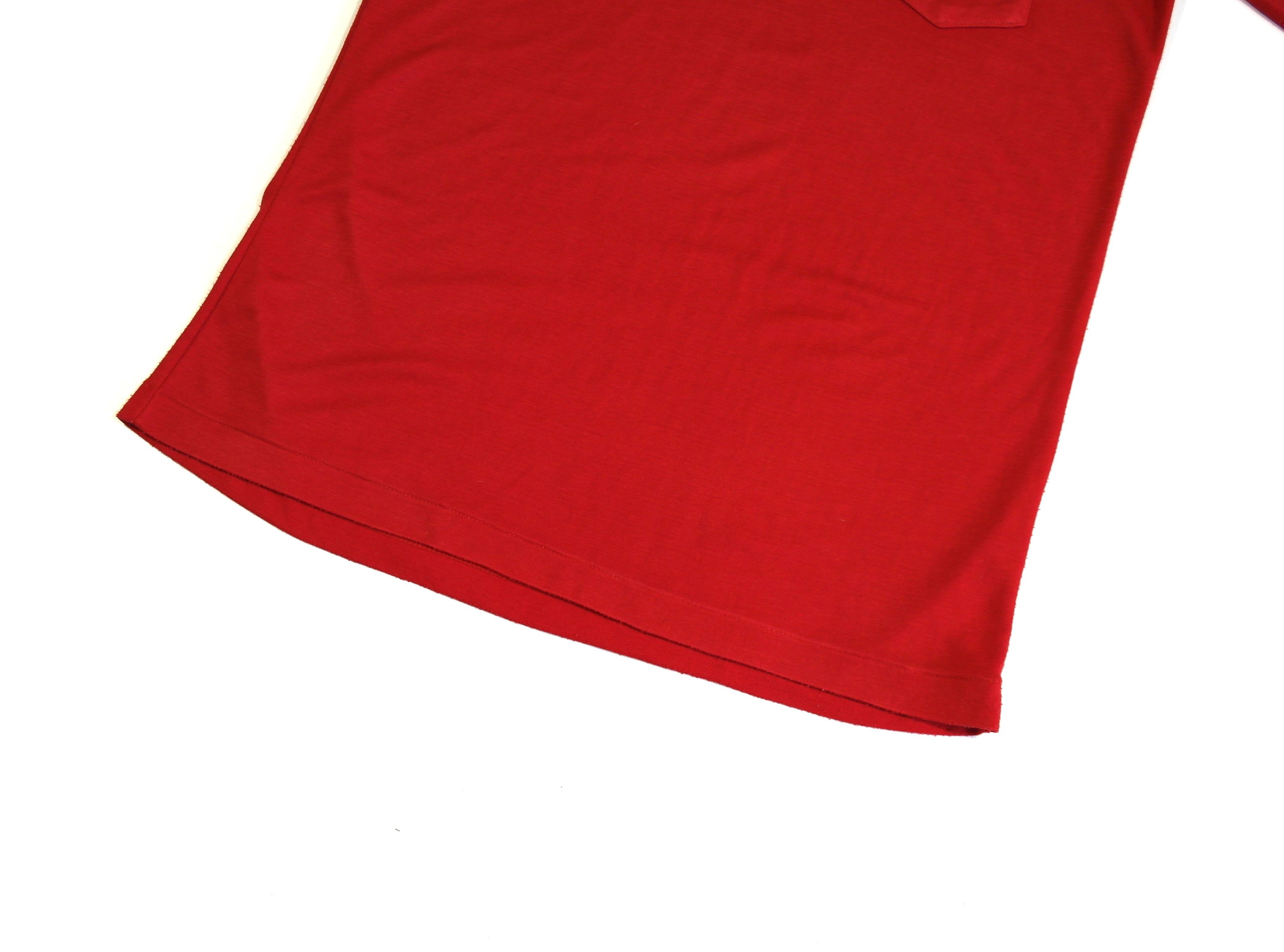 Yves Saint Laurent Yves Saint Laurent YSL Vintage Polo T-Shirt Men's L Red Size US L / EU 52-54 / 3 - 3 Thumbnail